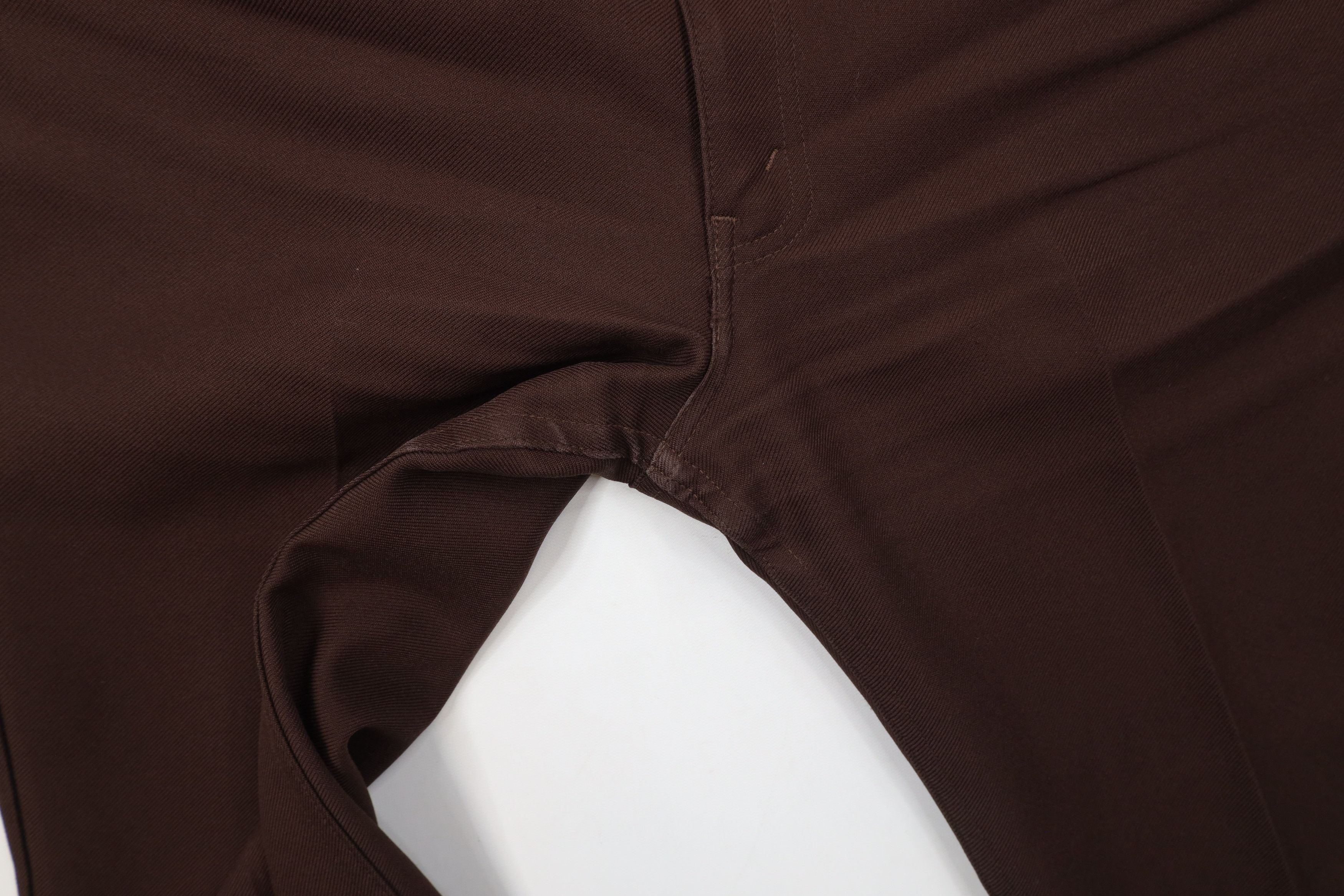Levi's × Vintage Vintage Y2K 2001 Levis Wide Leg Knit Chino Pants Brown Size US 40 / EU 56 - 6 Thumbnail