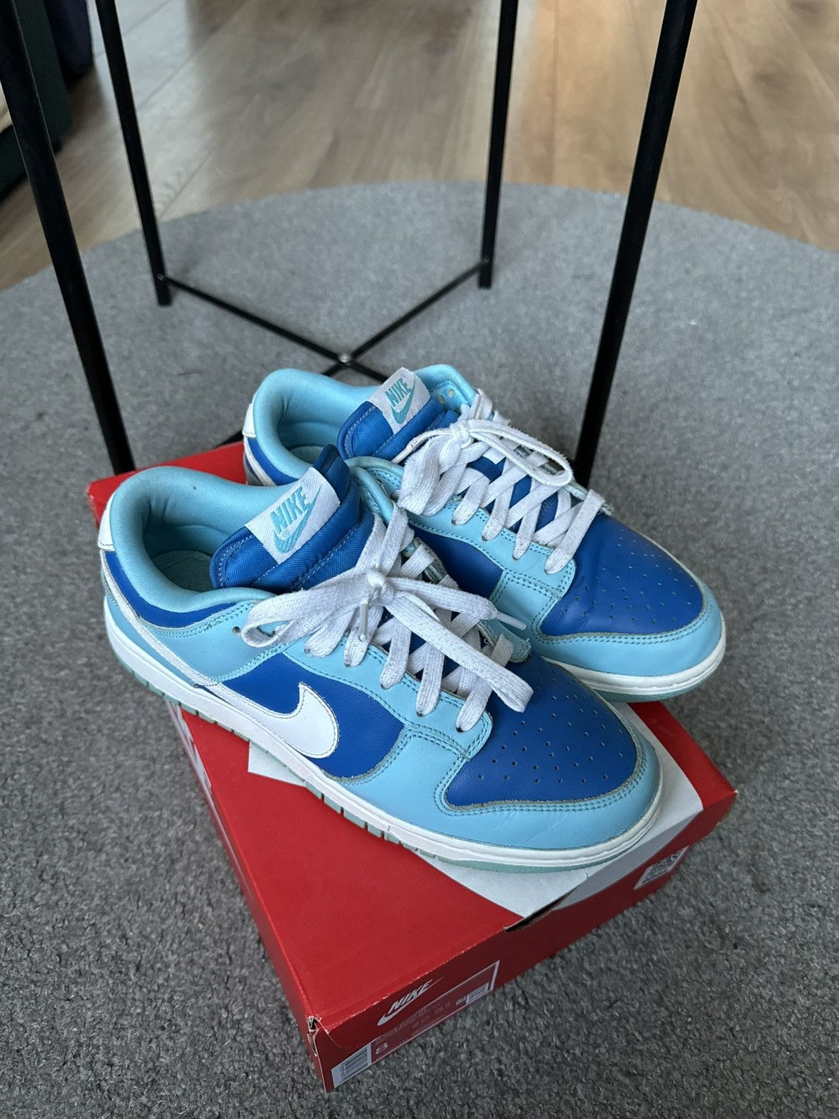 Flight Club Nike Dunk Low “Argon Blue Flash” Size US 7 / EU 40 - 3 Thumbnail