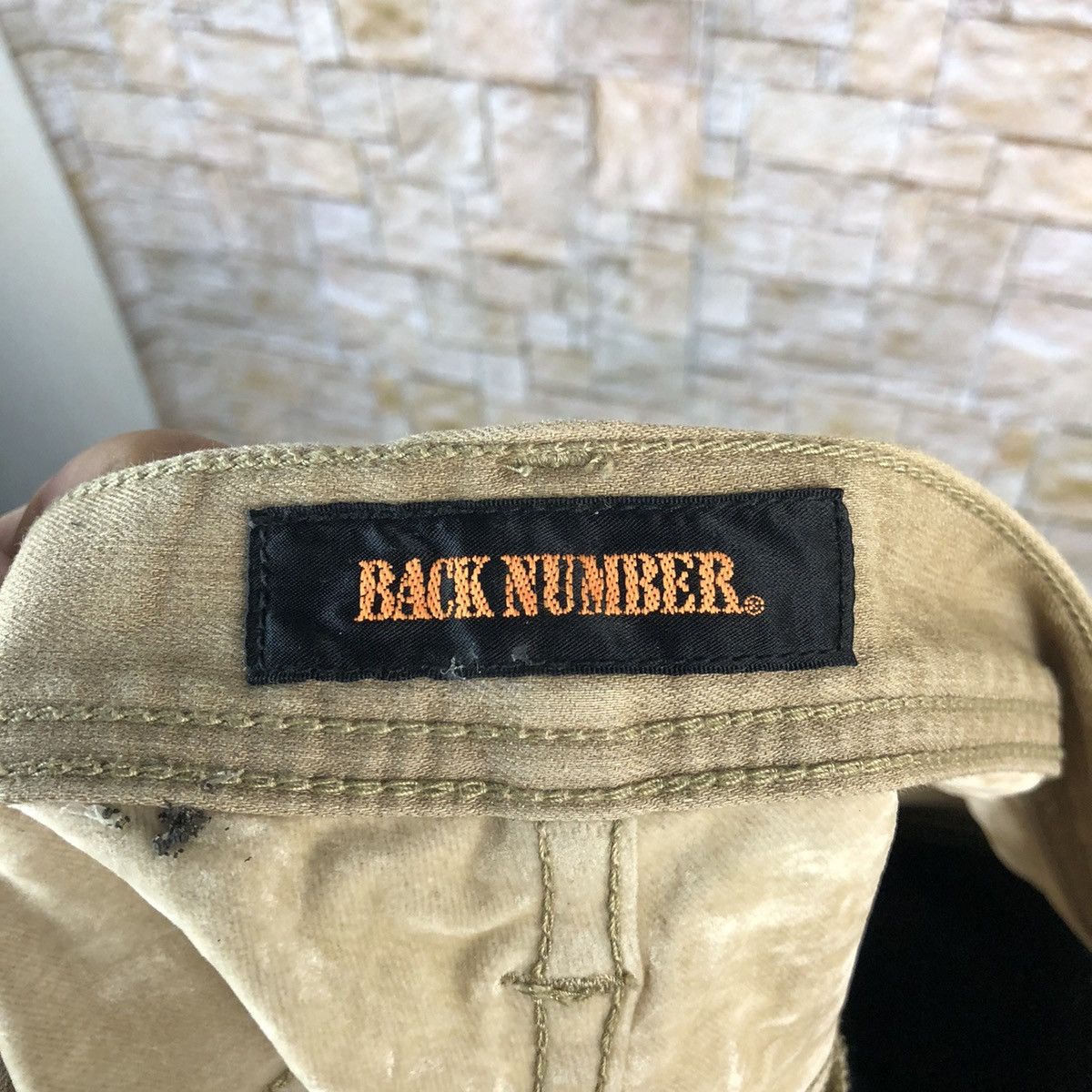 Japanese Brand Back Number Brown Cargo Multipocket Pants #A1155 Size US 32 / EU 48 - 19 Thumbnail