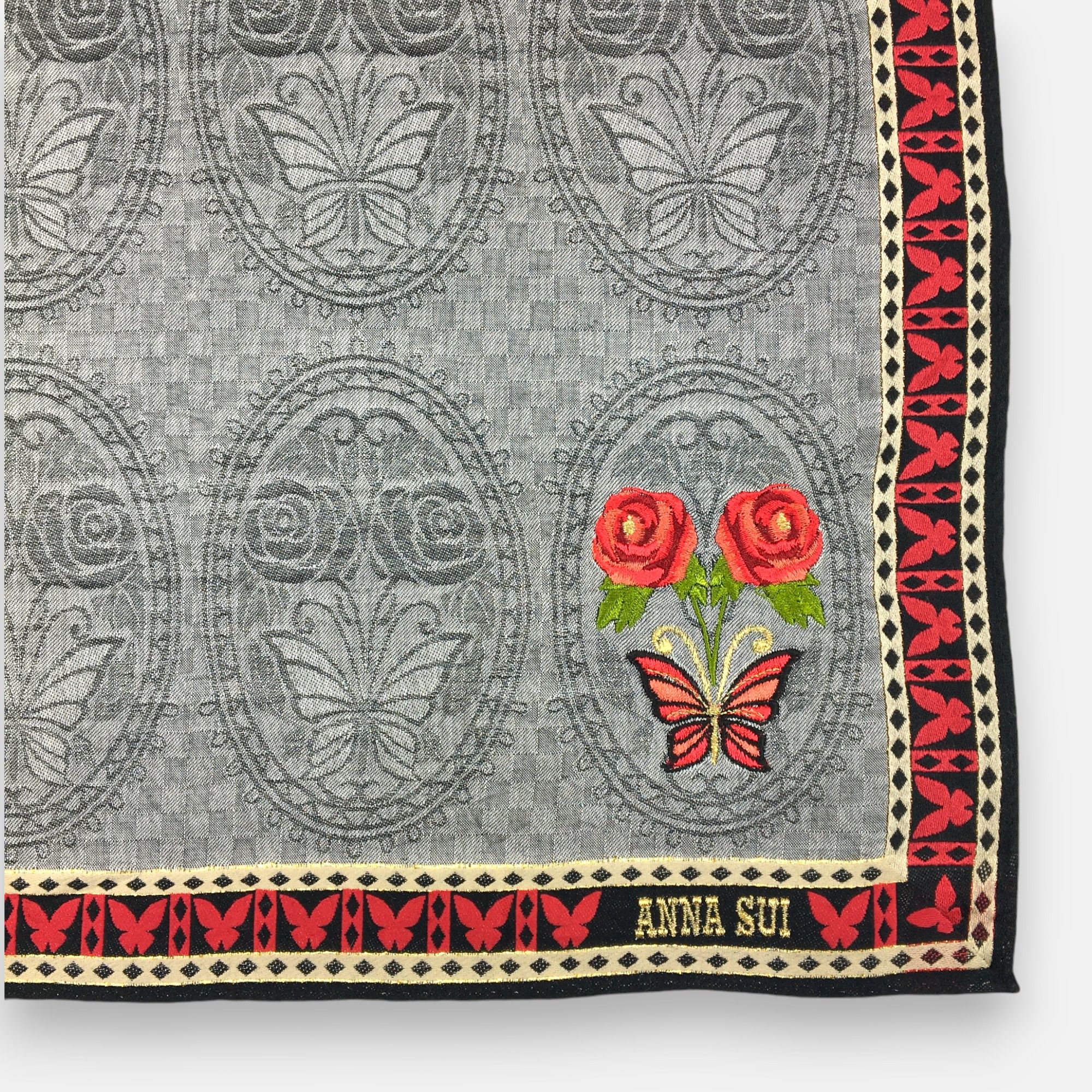 Anna Sui × Vintage Vintage Anna Sui Handkerchief Neckerchief Bandana Size ONE SIZE - 3 Thumbnail