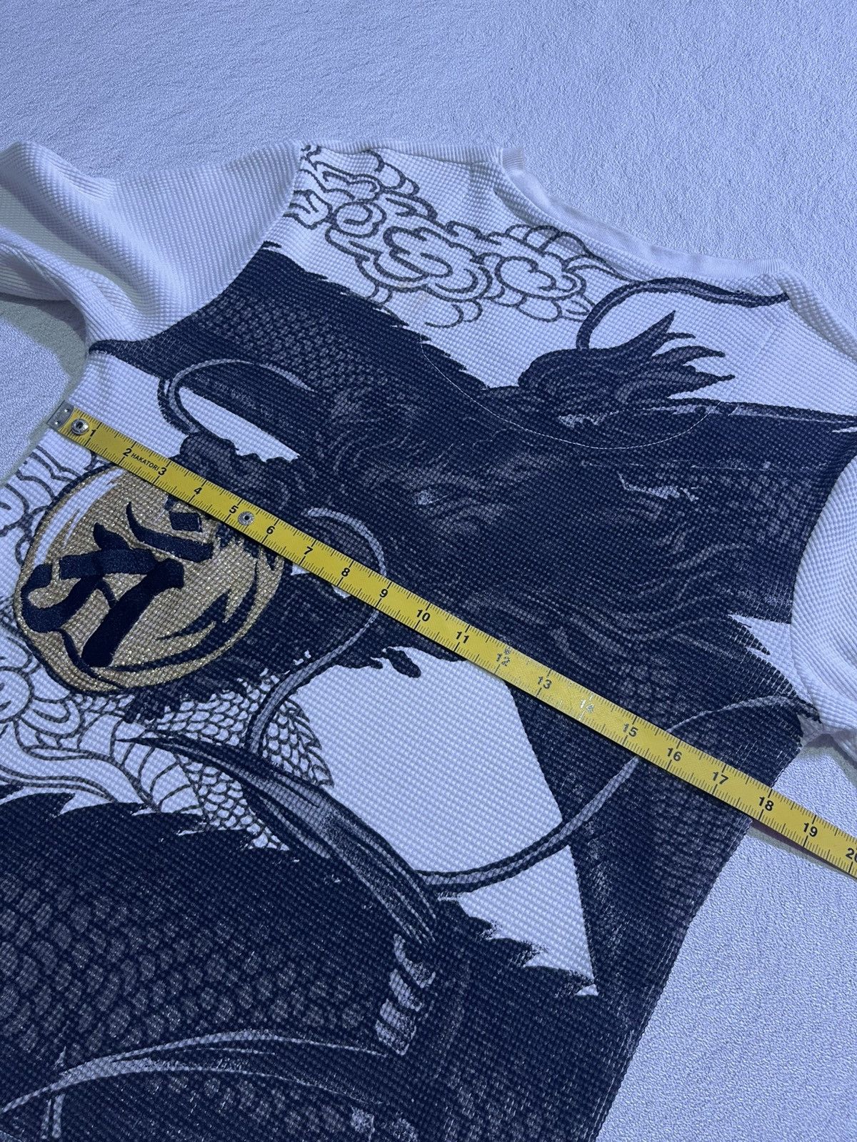 Japanese Brand Y2K SUKAJAN long tshirt motif big pfint dragon Size US M / EU 48-50 / 2 - 12 Thumbnail