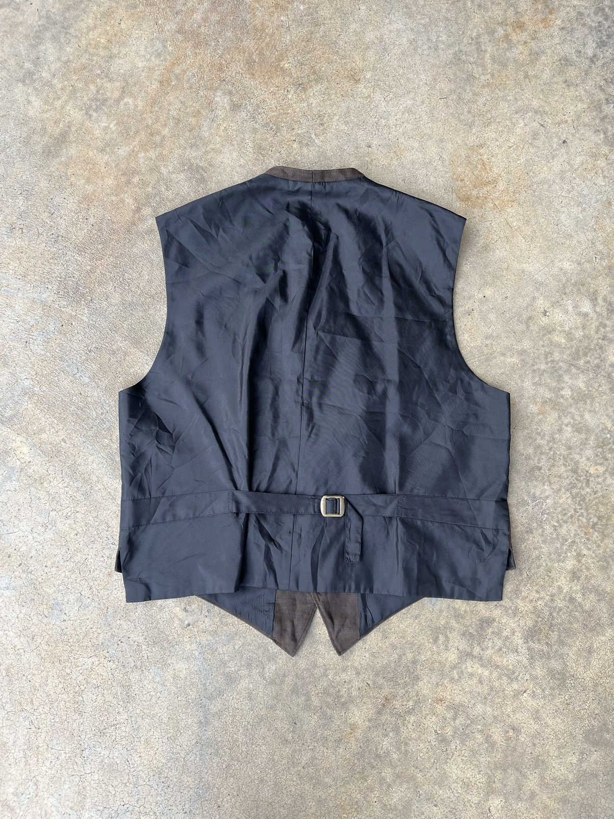 Yohji Yamamoto L.Q. Ys for men vest Size 36S - 2 Thumbnail