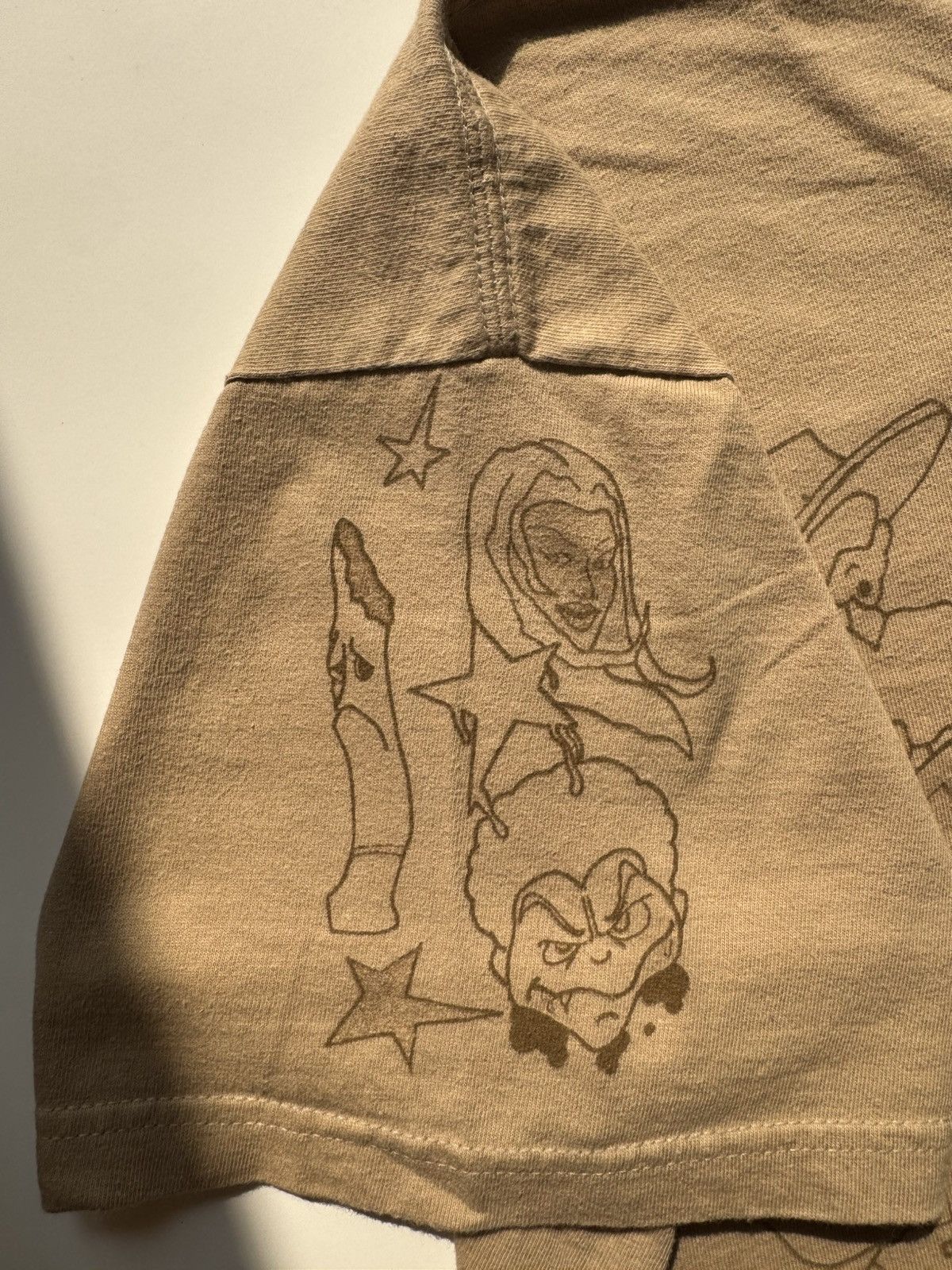 Cartoon Network × Supreme Supreme Tan Cartoon Chaos Tee Size US M / EU 48-50 / 2 - 5 Thumbnail