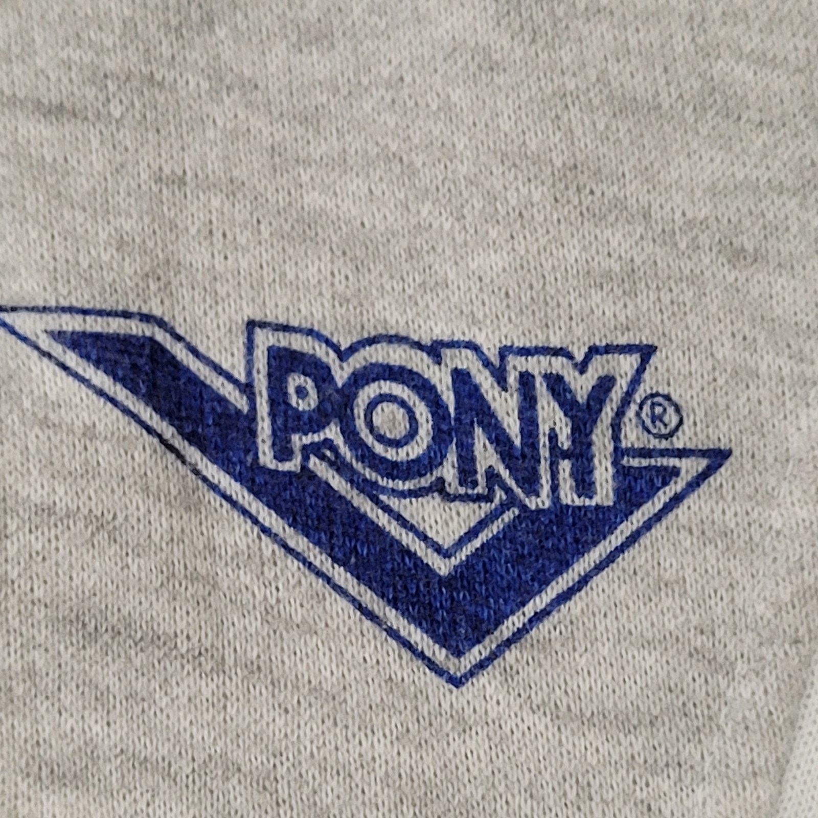 PONY Vintage 90s PONY Track Jacket Womens XL 23x24 Boxy Blue Gray Size XL / US 12-14 / IT 48-50 - 10 Thumbnail