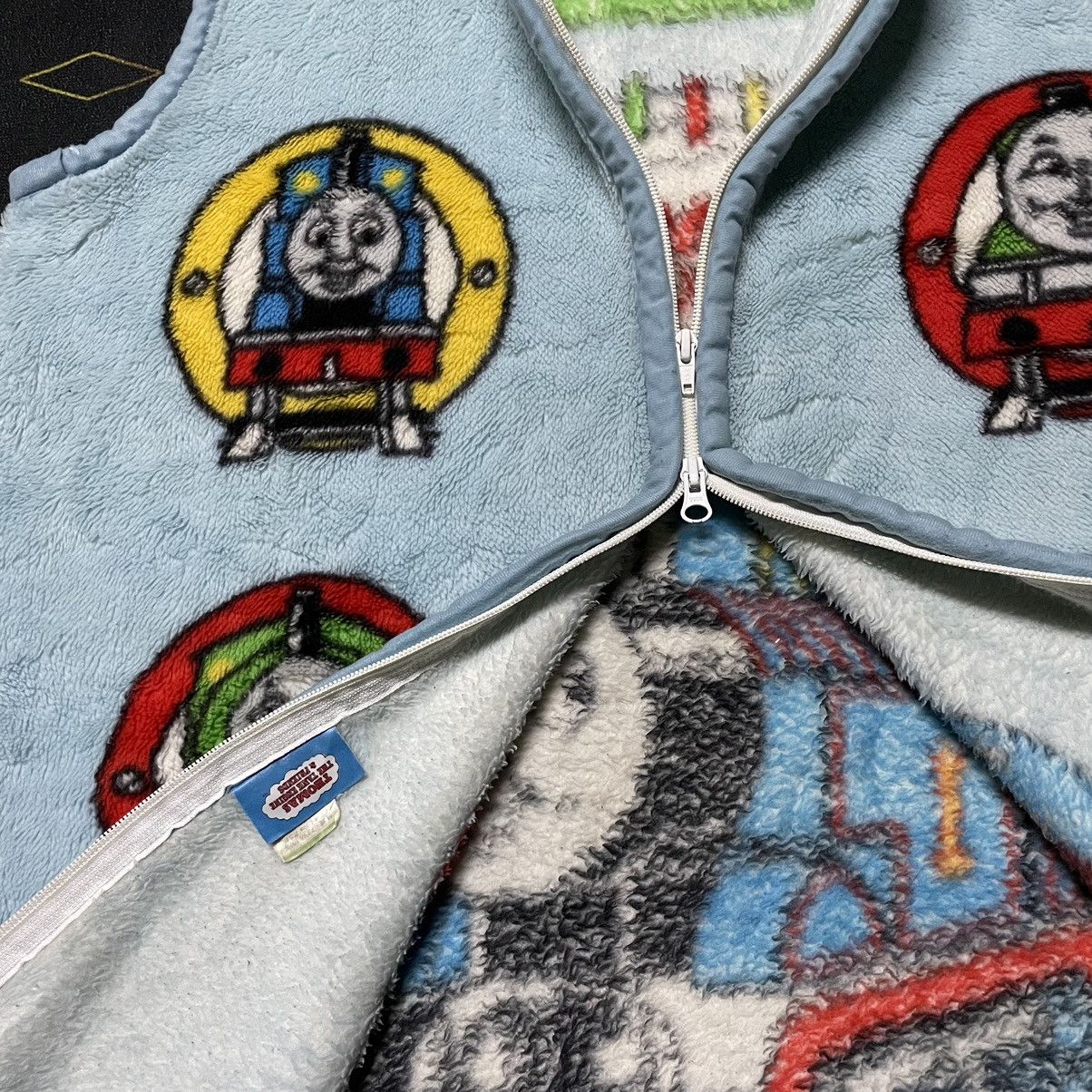 💥- Vintage Thomas The Tank Engine Fleece Sleveless Zipp Up
