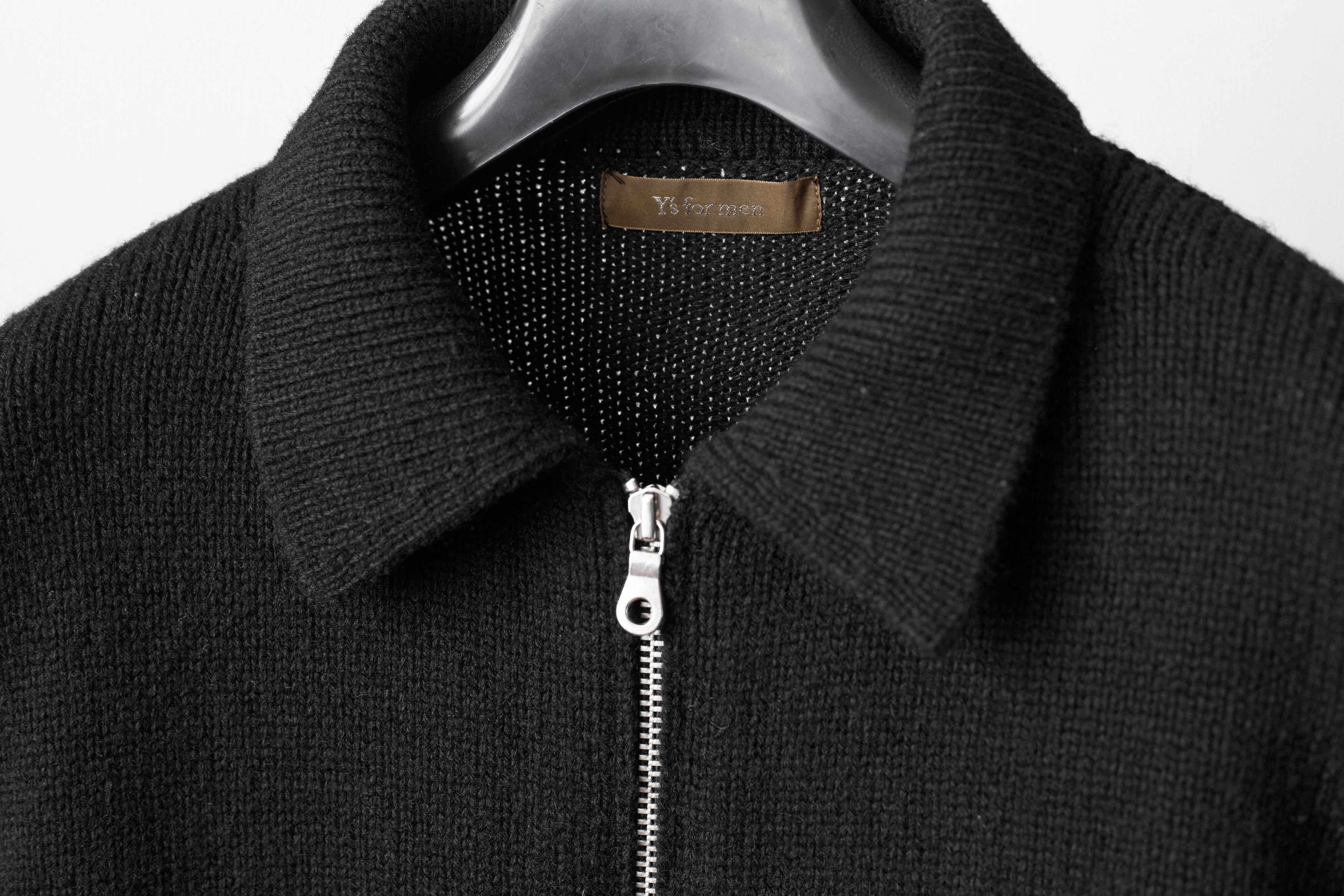 Yohji Yamamoto heavy wool knit jacket Size US M / EU 48-50 / 2 - 4 Thumbnail