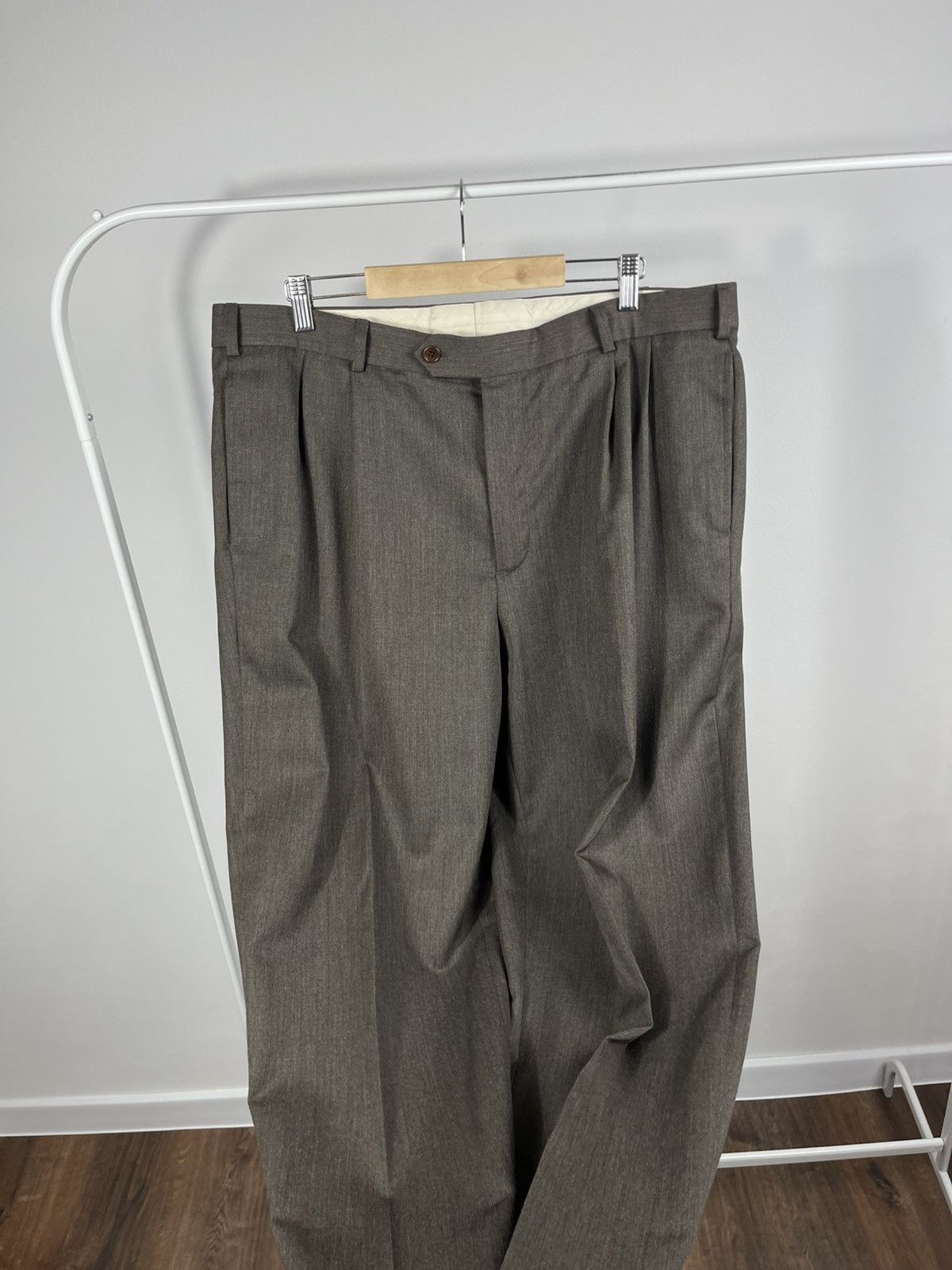 Brooks Brothers Brooks Brothers Madison Fit Dress Pants Wool W38 L32 Size US 38 / EU 54 - 7 Thumbnail