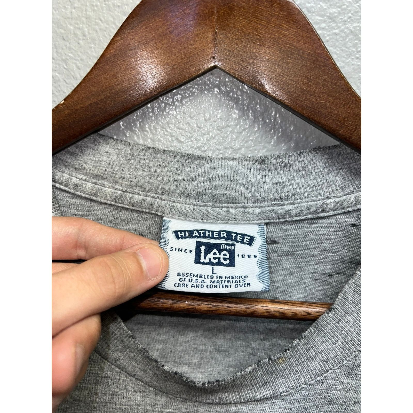 Lee Vintage Penn State Nittany Lions Shirt Heather Tee Gray 90s Size US L / EU 52-54 / 3 - 5 Thumbnail