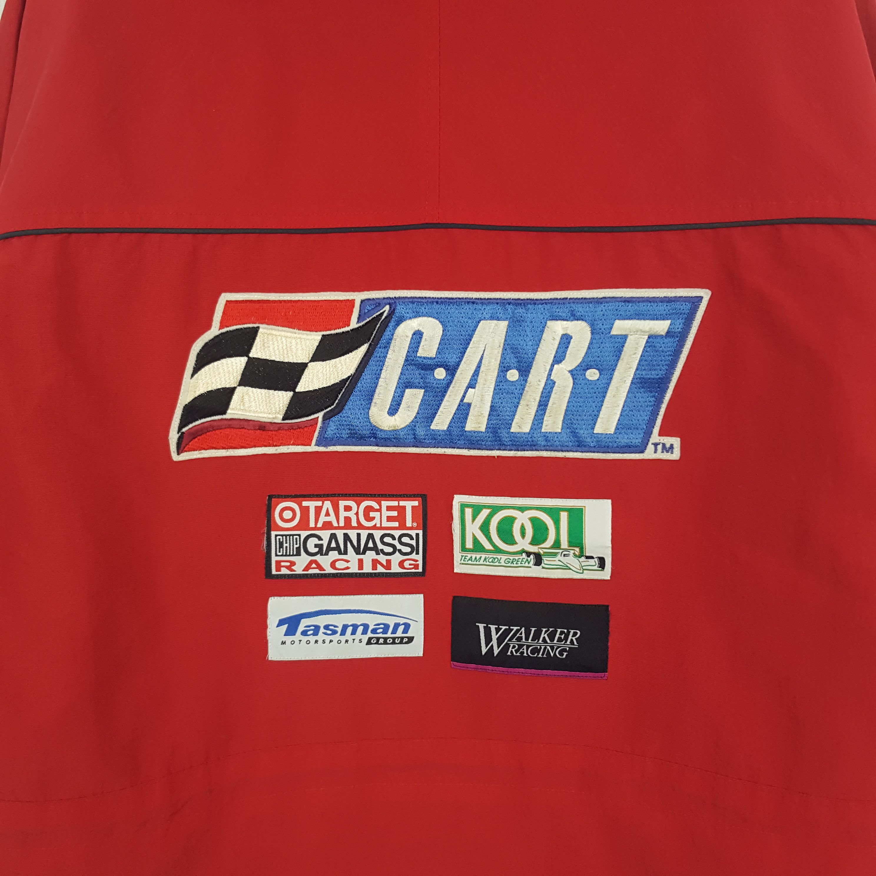 Honda × Vintage Vintage C.A.R.T Honda Racing Team Formula One Jacket Size US XL / EU 56 / 4 - 2 Thumbnail