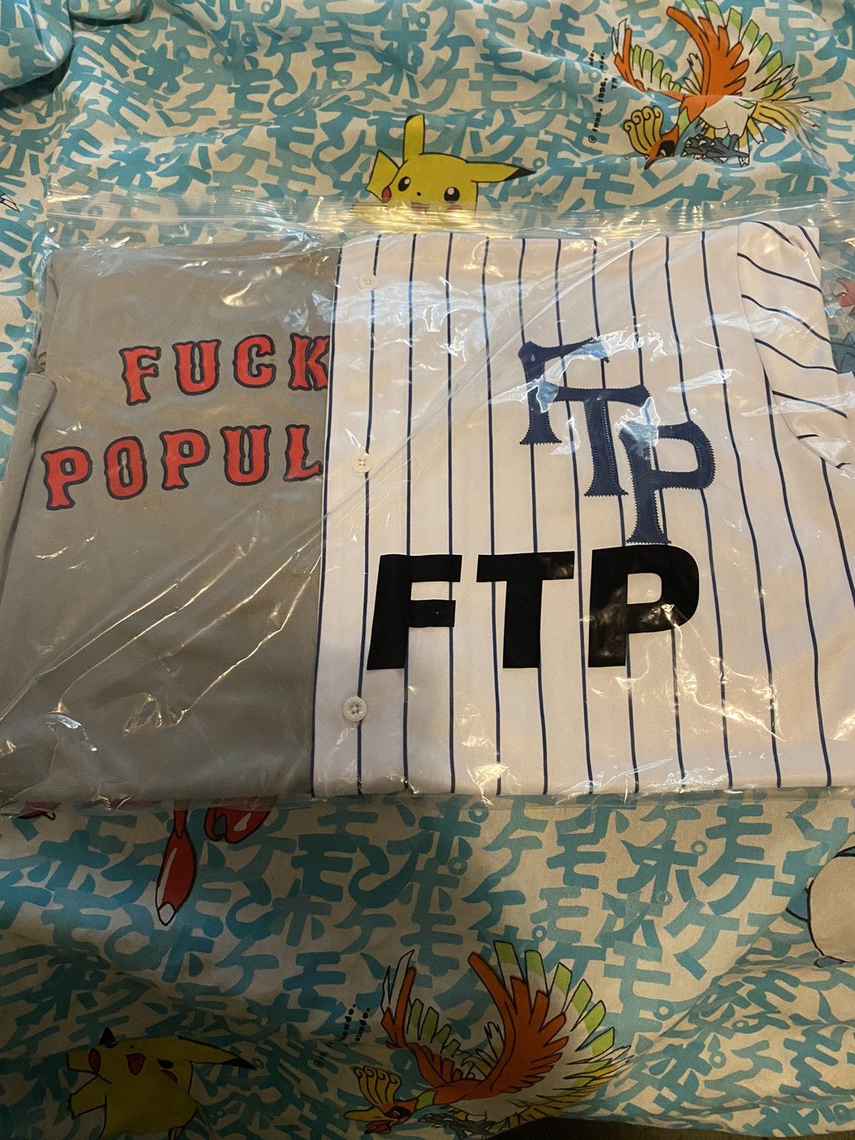 Fuck The Population FTP Rivals Baseball Jersey Gray XL Size US XL / EU 56 / 4 - 3 Thumbnail