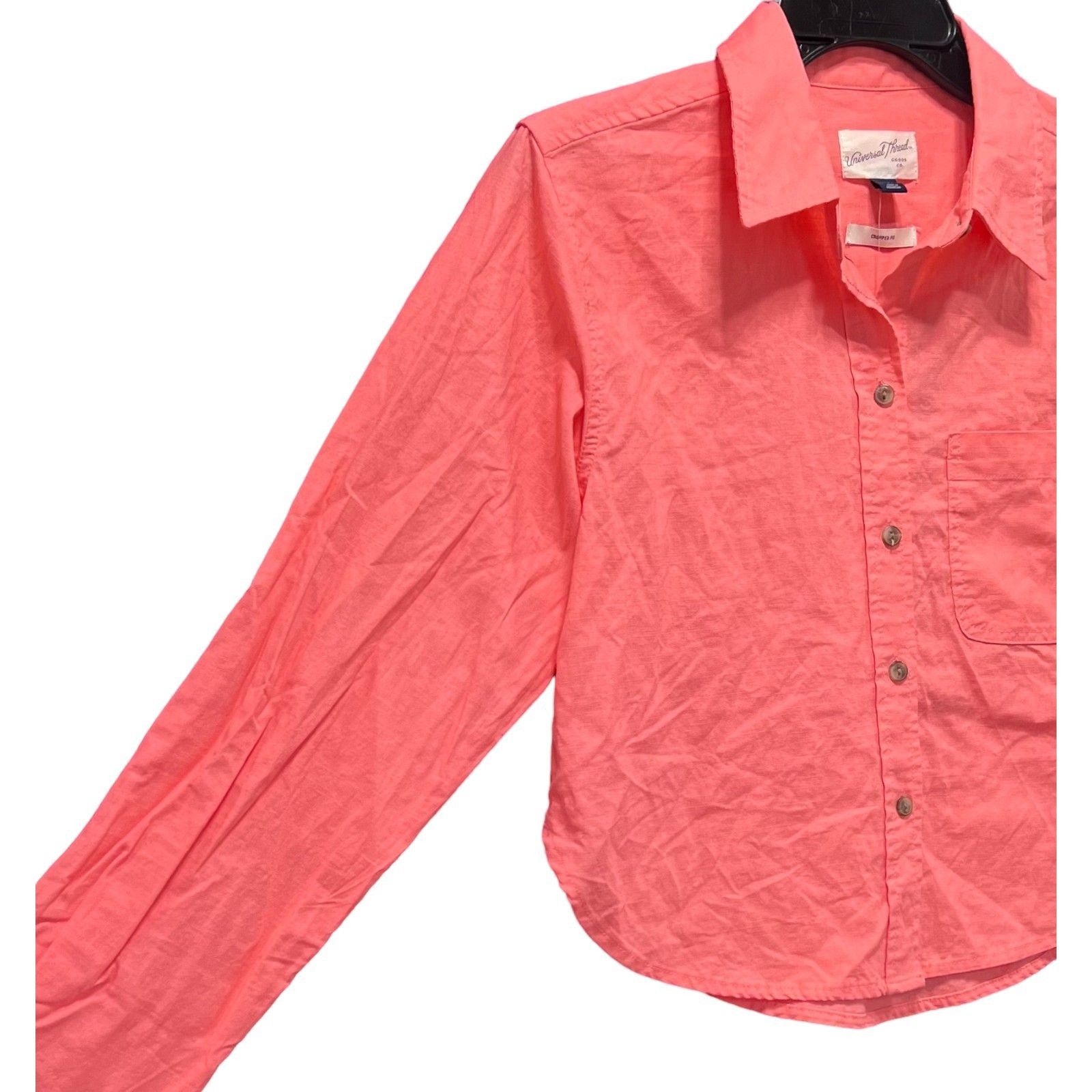 Other Universal Thread - Women's Long Sleeve Collared Button-Down Size XS / US 0-2 / IT 36-38 - 17 Thumbnail