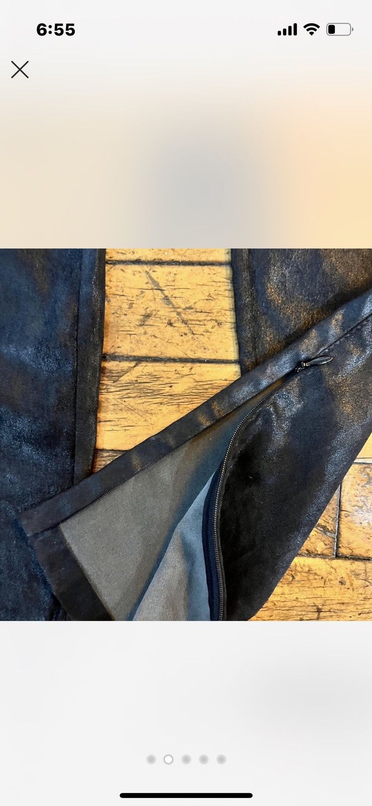 Maison Margiela Lamb leather leggings. Size 27" / US 4 / IT 40 - 2 Thumbnail