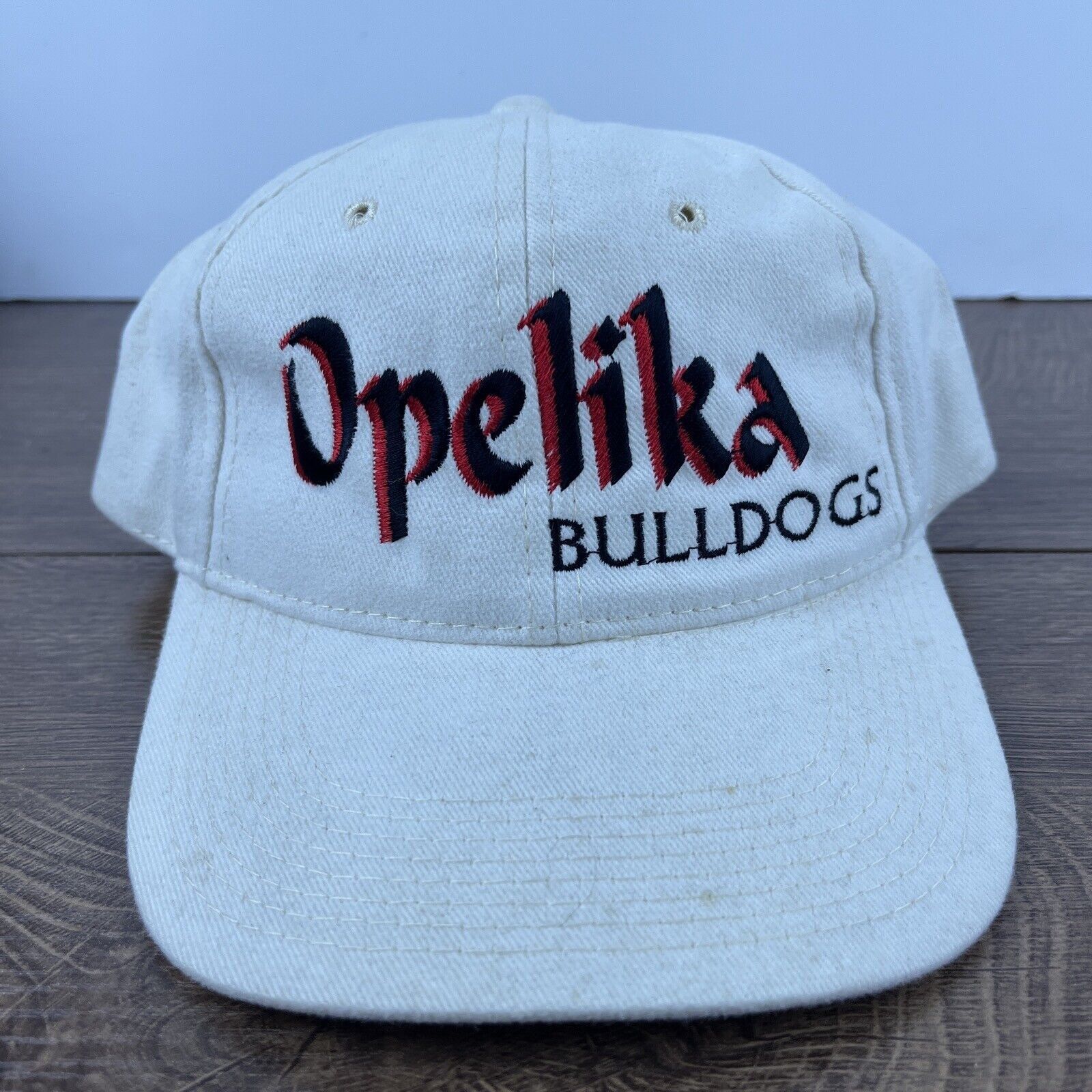 Other Opelika Bulldogs Hat Opelika White Hat Adjustable Snapback A Size ONE SIZE - 1 Thumbnail