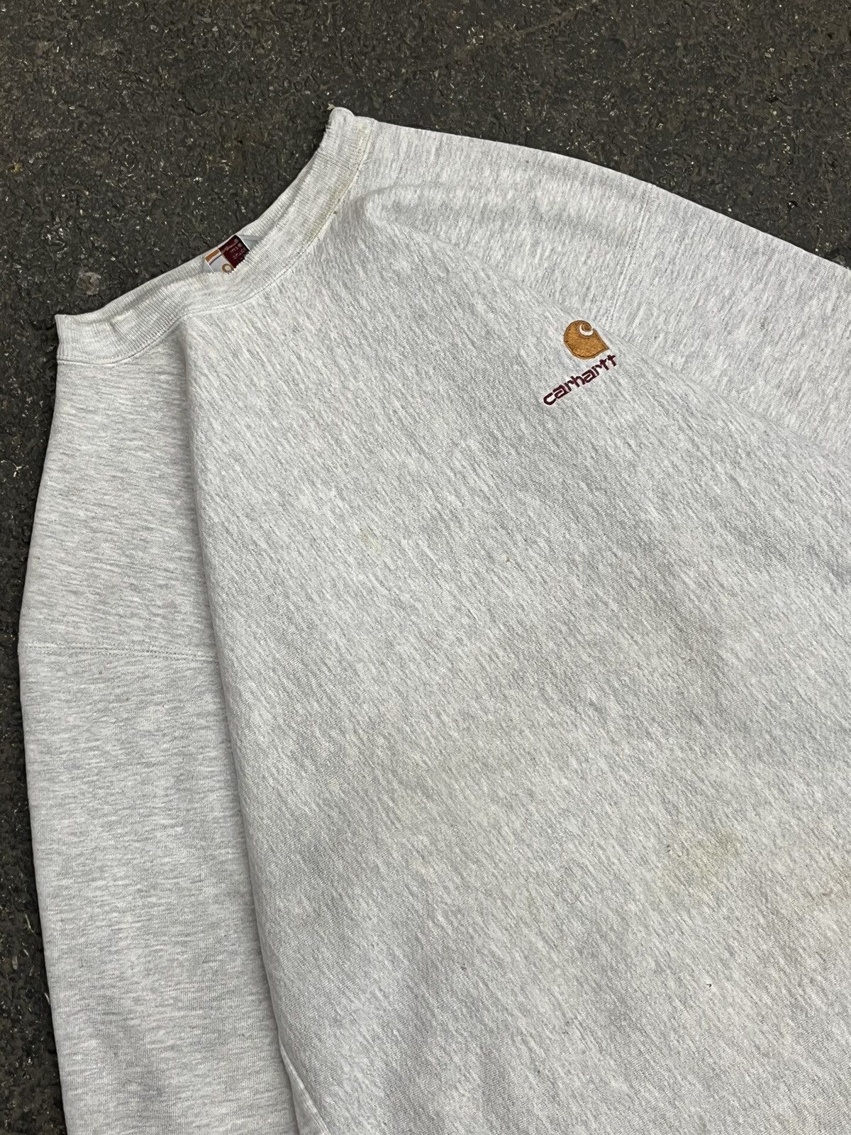 Carhartt × Vintage Carhartt vintage 80s rugged wear sweatshirt reverse weave Size US XL / EU 56 / 4 - 4 Thumbnail