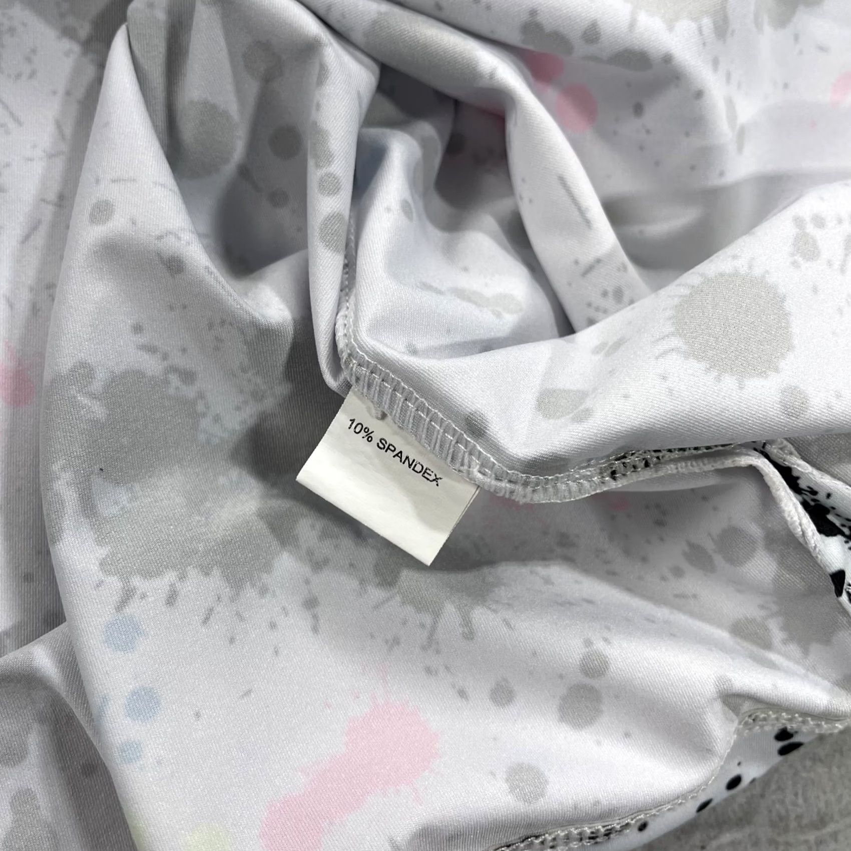 Vintage Sunday Swagger Polo Shirt Mens XL White Paint Splatter Golf Performance Shirt Size US XL / EU 56 / 4 - 5 Thumbnail