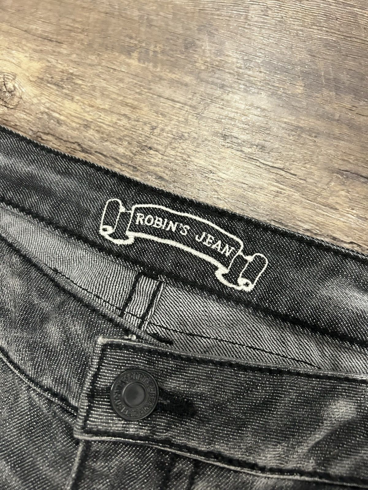 Robins Jeans 🔥 Cherokee Wash Straight Jeans with Custom Crystals 🔥 Size US 40 / EU 56 - 9 Thumbnail