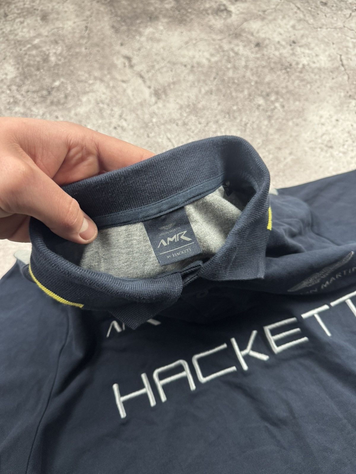Hackett Vintage Hackett Aston Martin Polo Y2K Racing Shirt M Formula Size US M / EU 48-50 / 2 - 3 Thumbnail