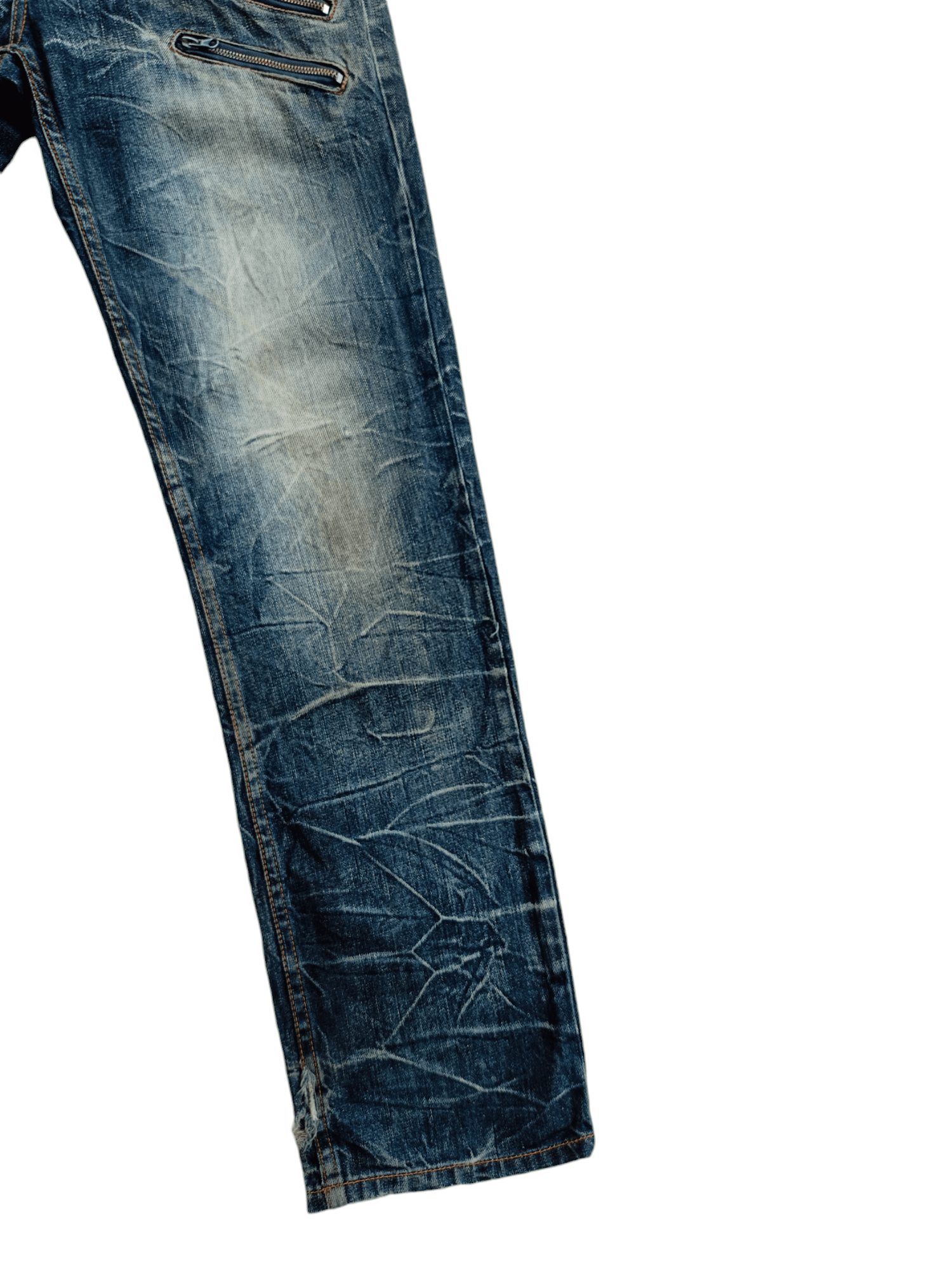 Japanese Brand × Vintage NYLAUS JEANS Japanese Brand Vintage Streetwear Denim Size US 32 / EU 48 - 7 Thumbnail