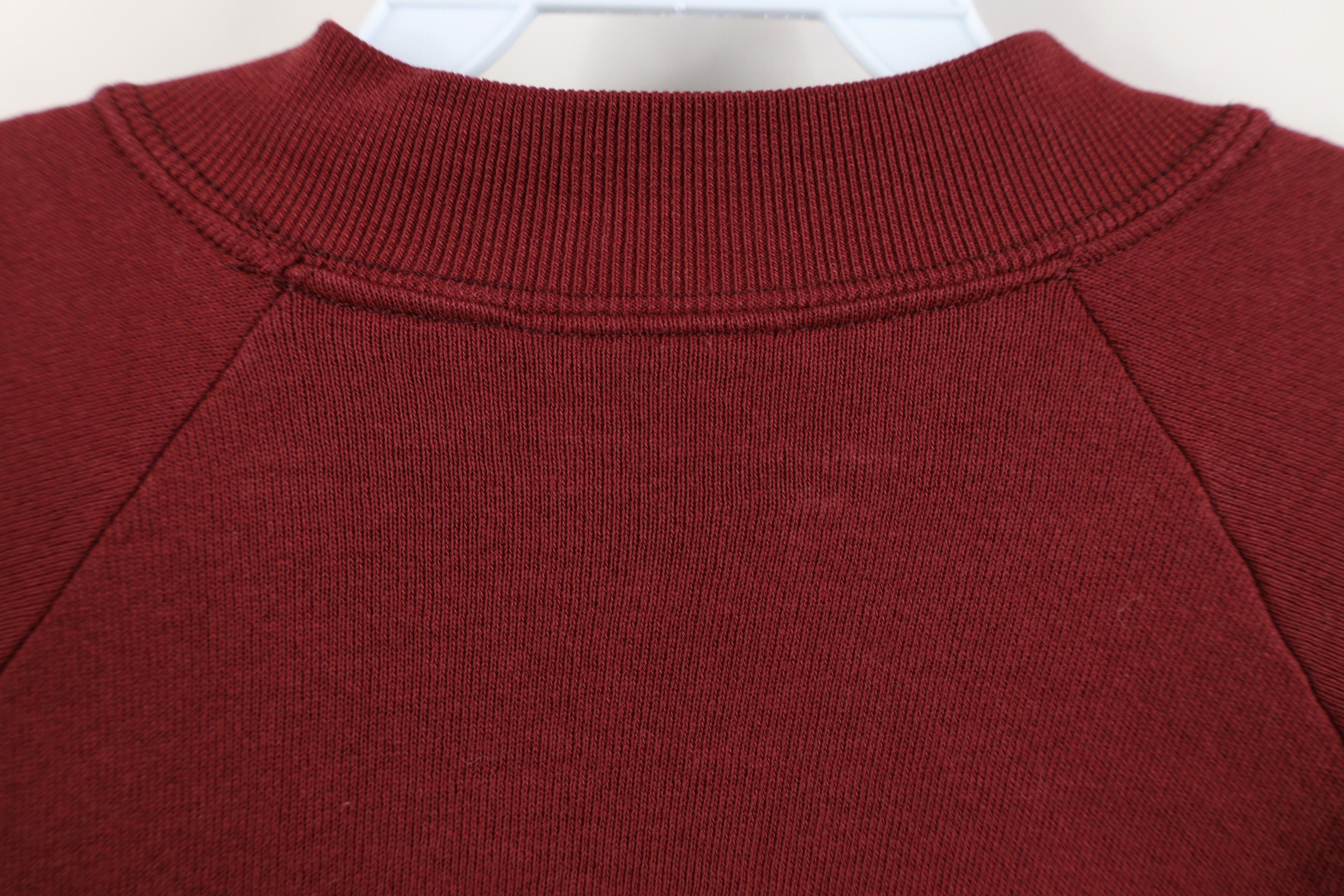 Vintage Vintage 70s 80s Streetwear Raglan Crewneck Sweatshirt Red Size US XL / EU 56 / 4 - 11 Thumbnail