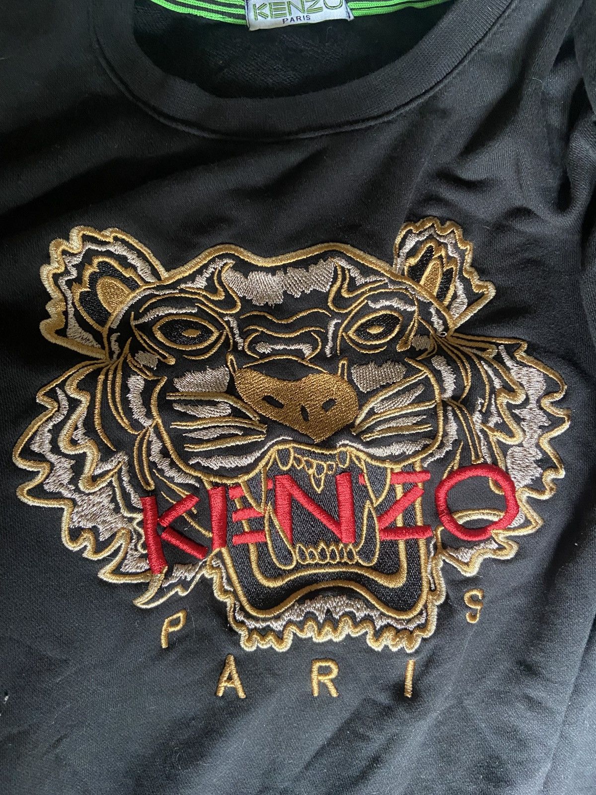 Kenzo authentic kenzo paris mens tiger sweatshirt size l Size US L / EU 52-54 / 3 - 3 Thumbnail