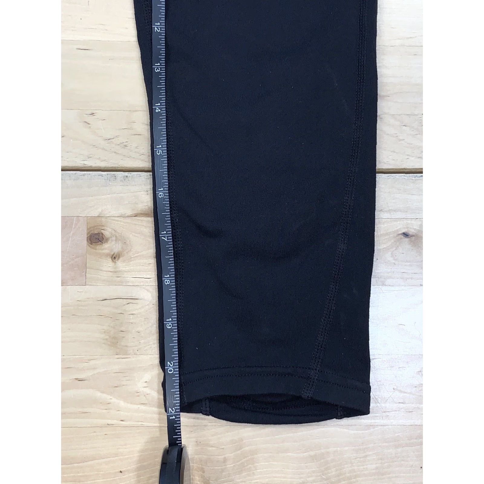 Athleta Athleta Women Leggings Cropped S Black Activewear Gym Yoga Size 28" / US 6 / IT 42 - 6 Thumbnail