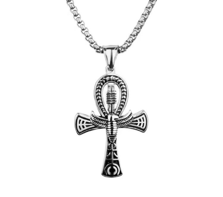 アクセサリー No.42 00s cross necklace gunda handmad gunda - ステルスクロスネックレス / シルバー / STEALTH CROSS