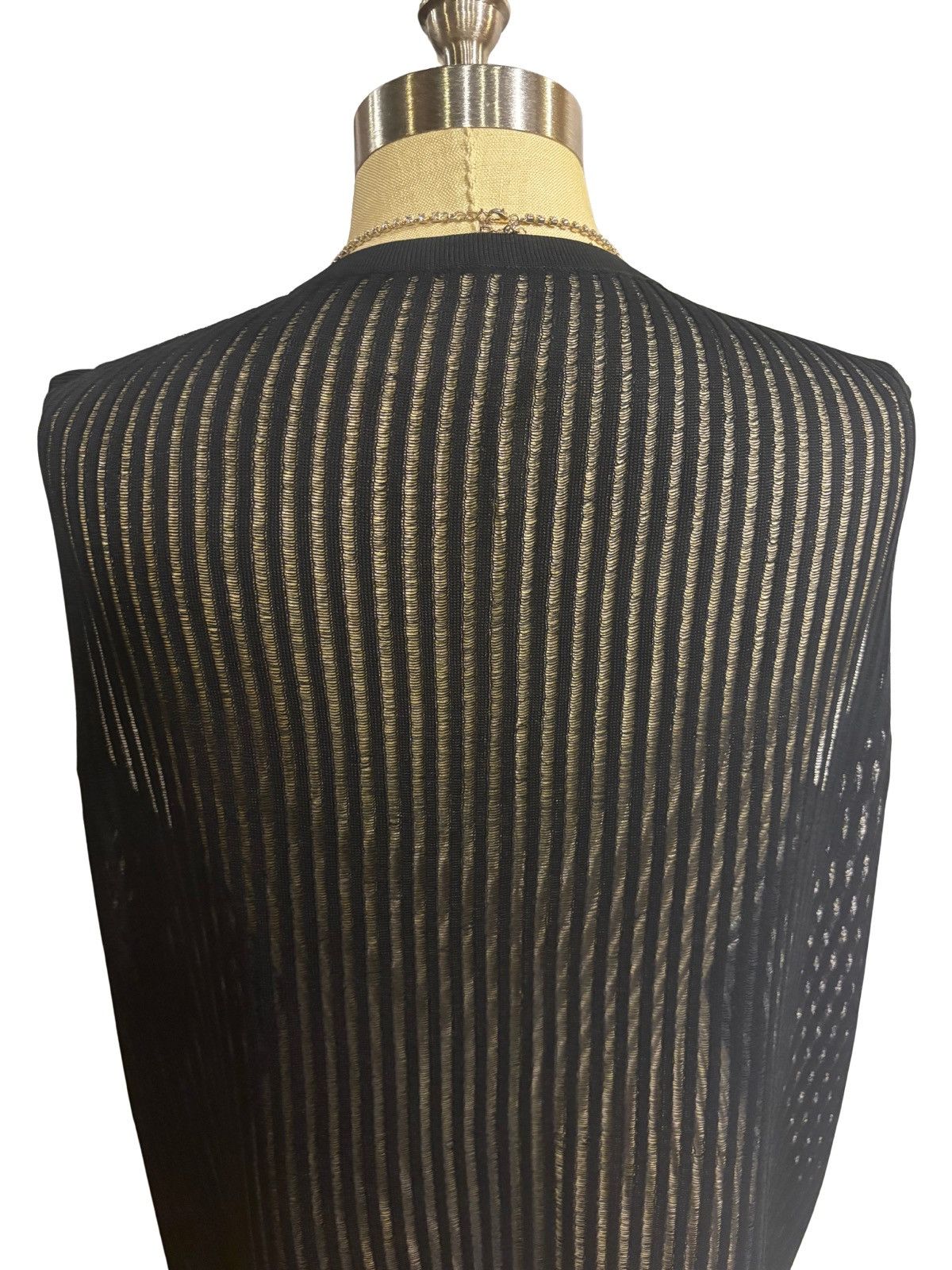 Other Black sheer Vest.wv4428 Size XXL / US 16-18 / IT 52-54 - 5 Thumbnail
