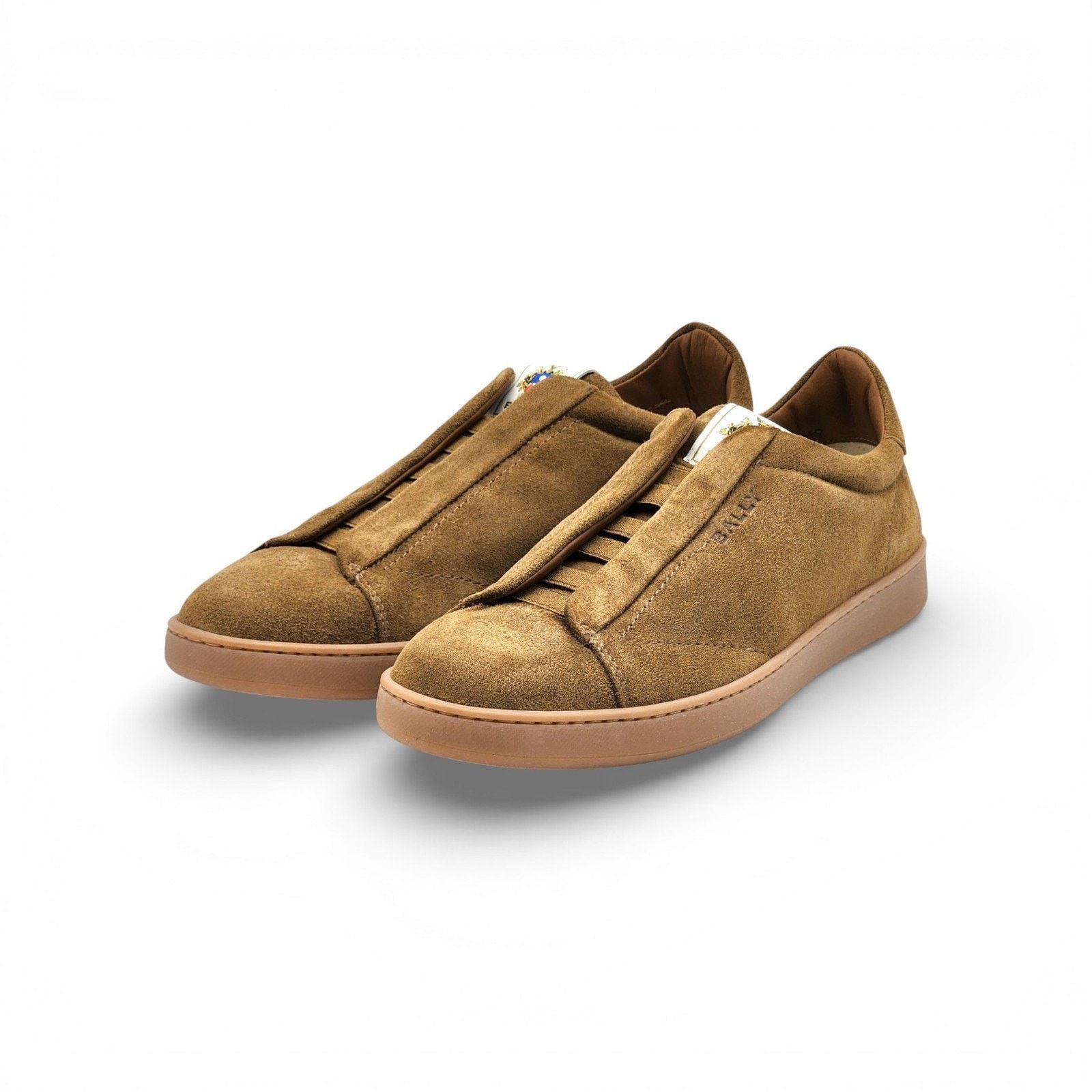 Bally Romy Retro Crest Suede Sneakers Brown EU 40.5 US 7.5 - $400 Size US 7.5 / EU 40-41 - 1 Thumbnail
