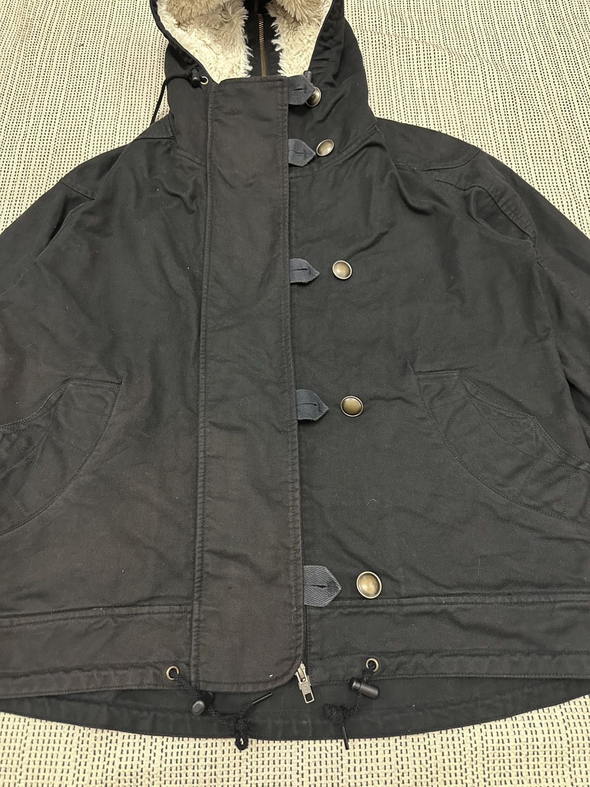 Issey Miyake Vtg Tsumori Chisato Medium Heavy Cotton Hoodie Jacket Size US M / EU 48-50 / 2 - 14 Thumbnail