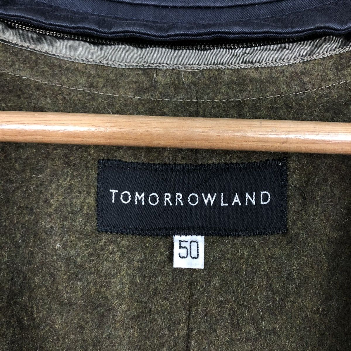 Japanese Brand 🔥VINTAGE LONG JACKET BLANKET TOMORROWLAND ISSEY MIYAKE Size US M / EU 48-50 / 2 - 18 Thumbnail