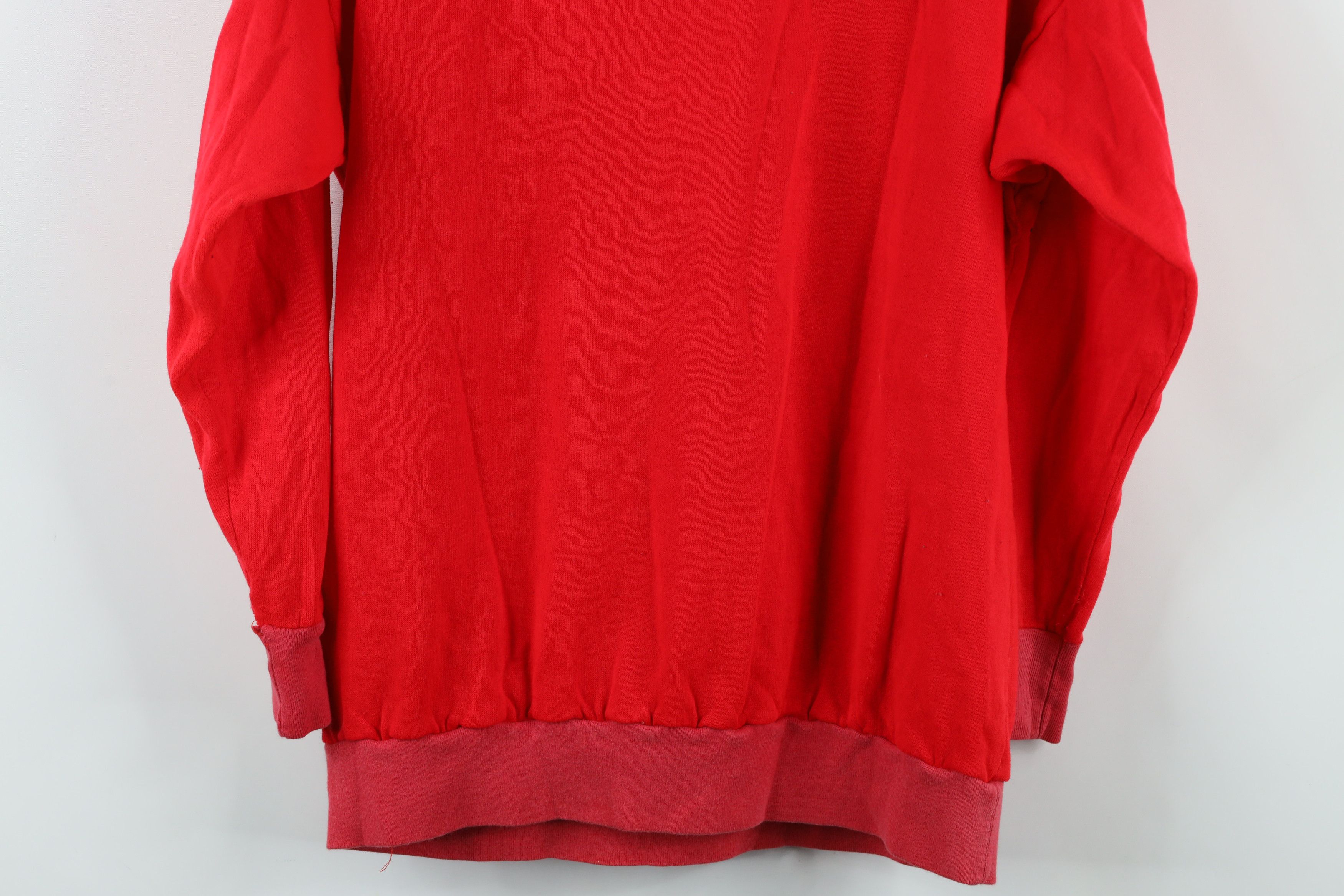 Vintage Vintage 90s Christmas Santa All Over Print Sweatshirt USA Size L / US 10 / IT 46 - 16 Thumbnail
