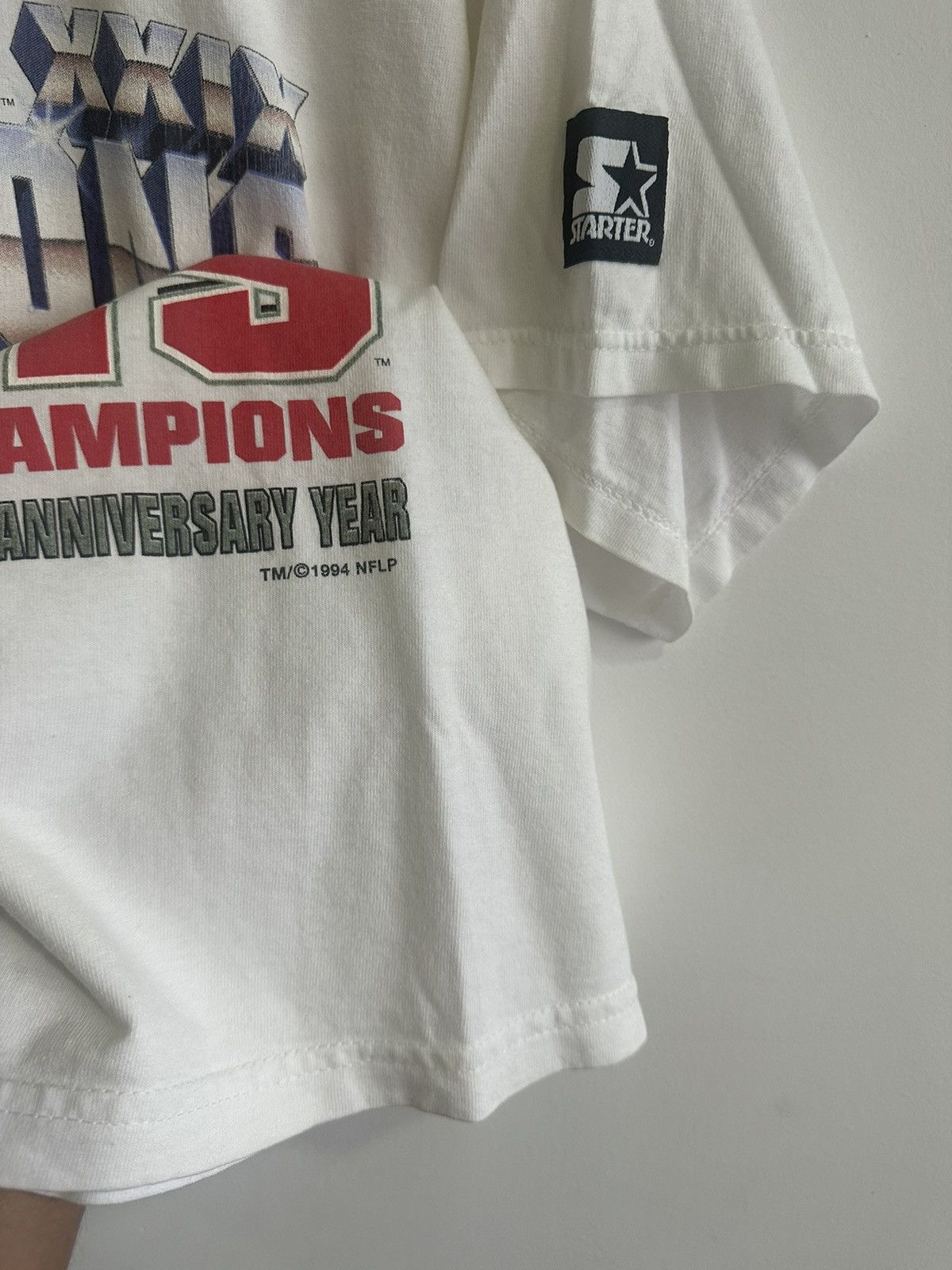 NFL × Vintage Vintage 90’s San Francisco 49ers Diamond NFL USA TEES Size US M / EU 48-50 / 2 - 3 Thumbnail