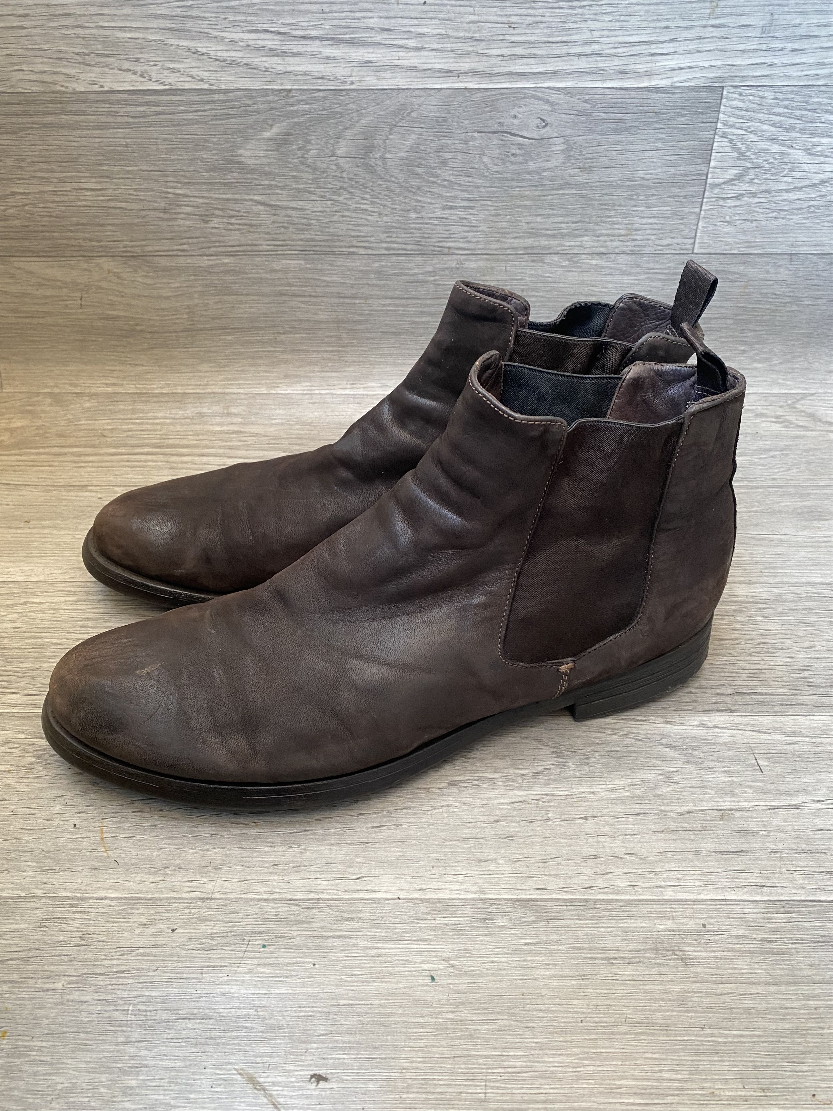 Officine Creative Officine creative x guidi chelsea brown leather boots Size US 13 / EU 46 - 1 Thumbnail