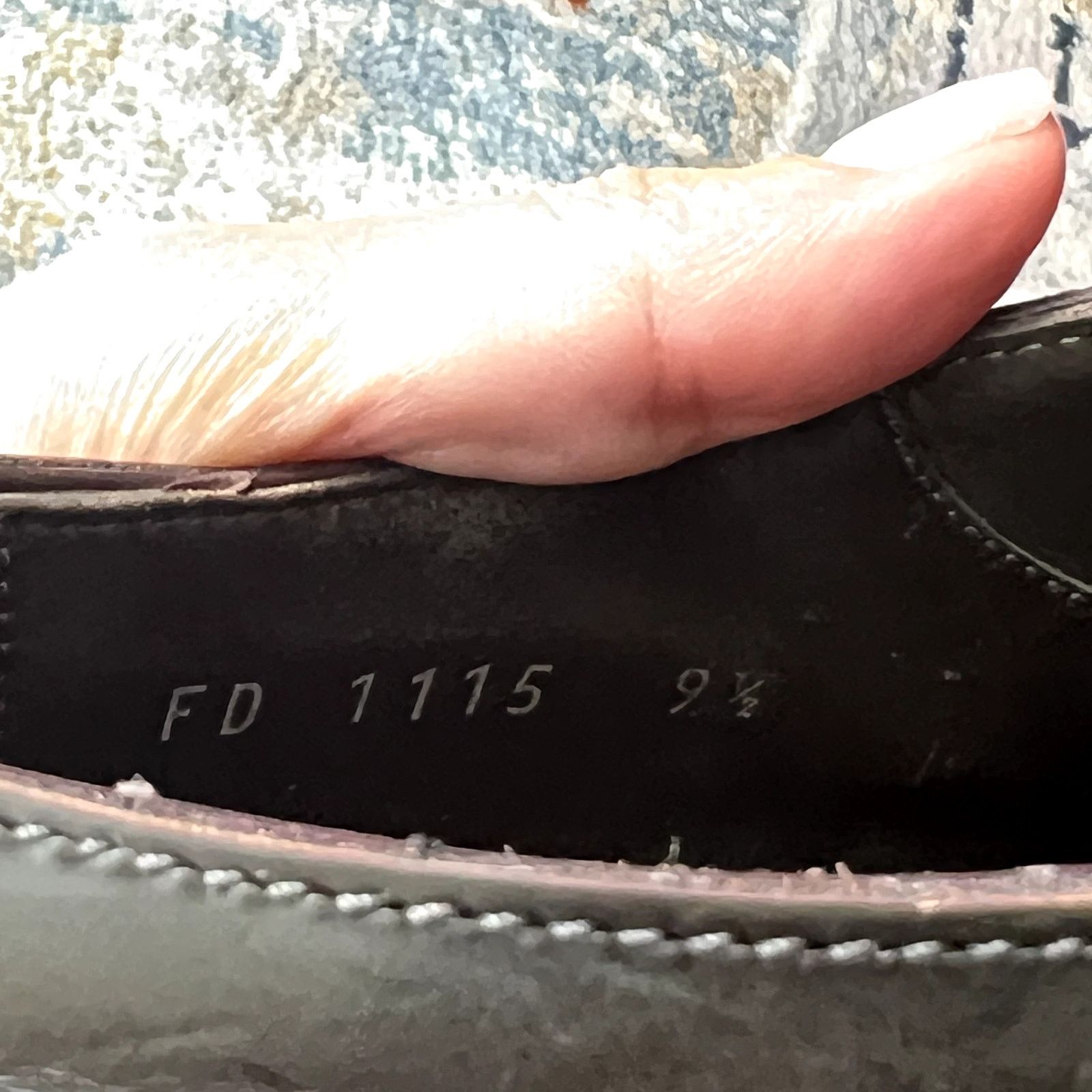 Louis Vuitton Louis Vuitton men's oxford shoes size 9.5 FD 1115 brown CL Size US 9.5 / EU 42-43 - 3 Thumbnail