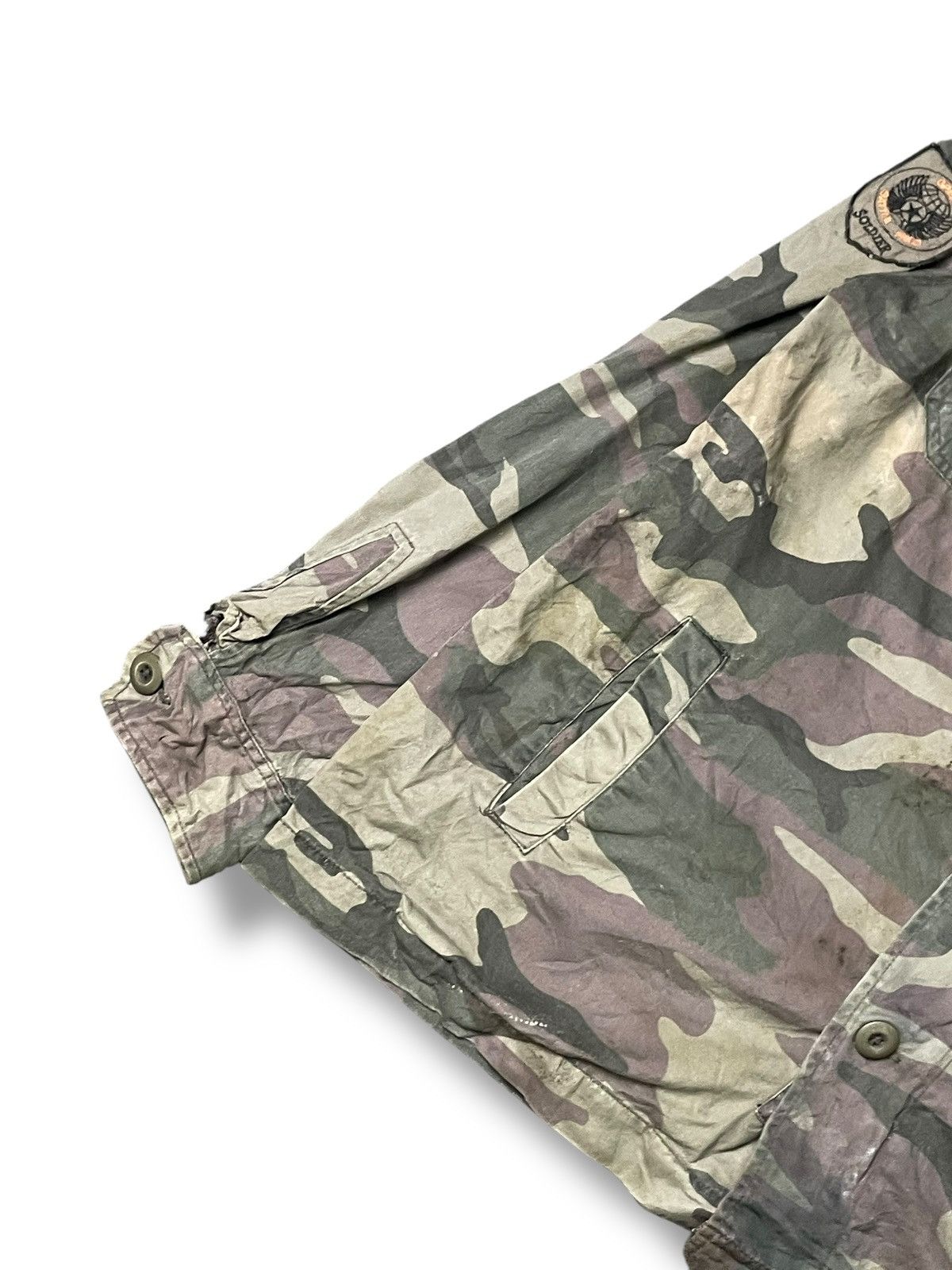 Japanese Brand × Vintage Vintage Classic Aero Special Military Jacket (71) Size US S / EU 44-46 / 1 - 5 Thumbnail