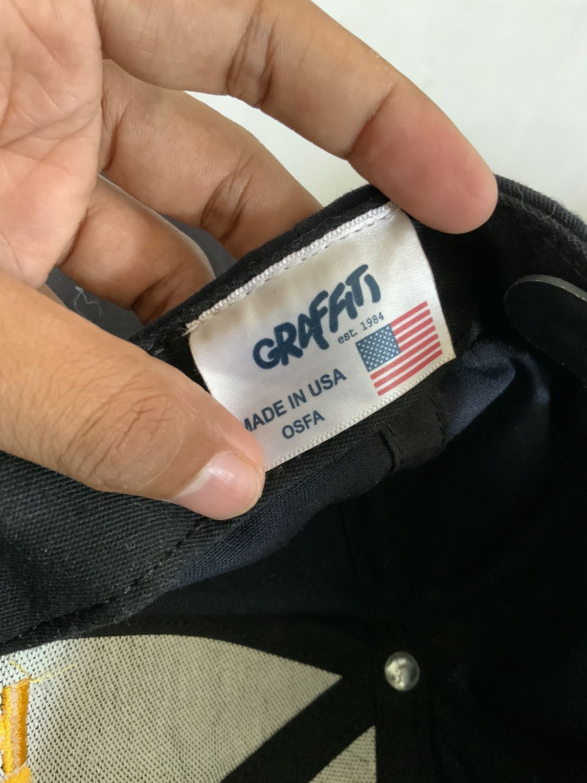 Vintage Recruit Graffiti USA Made Hat Size ONE SIZE - 12 Thumbnail