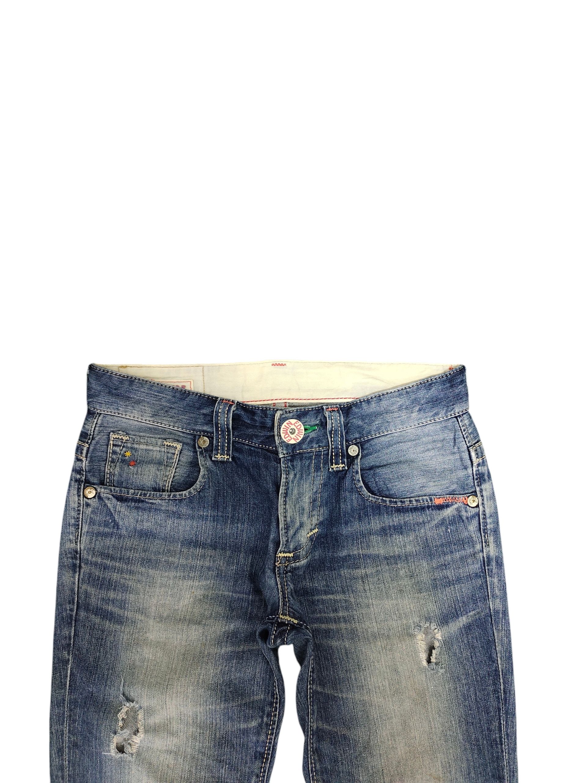Vintage Edwin Exelusive Vintage Distress Denim Jeans 423XVL