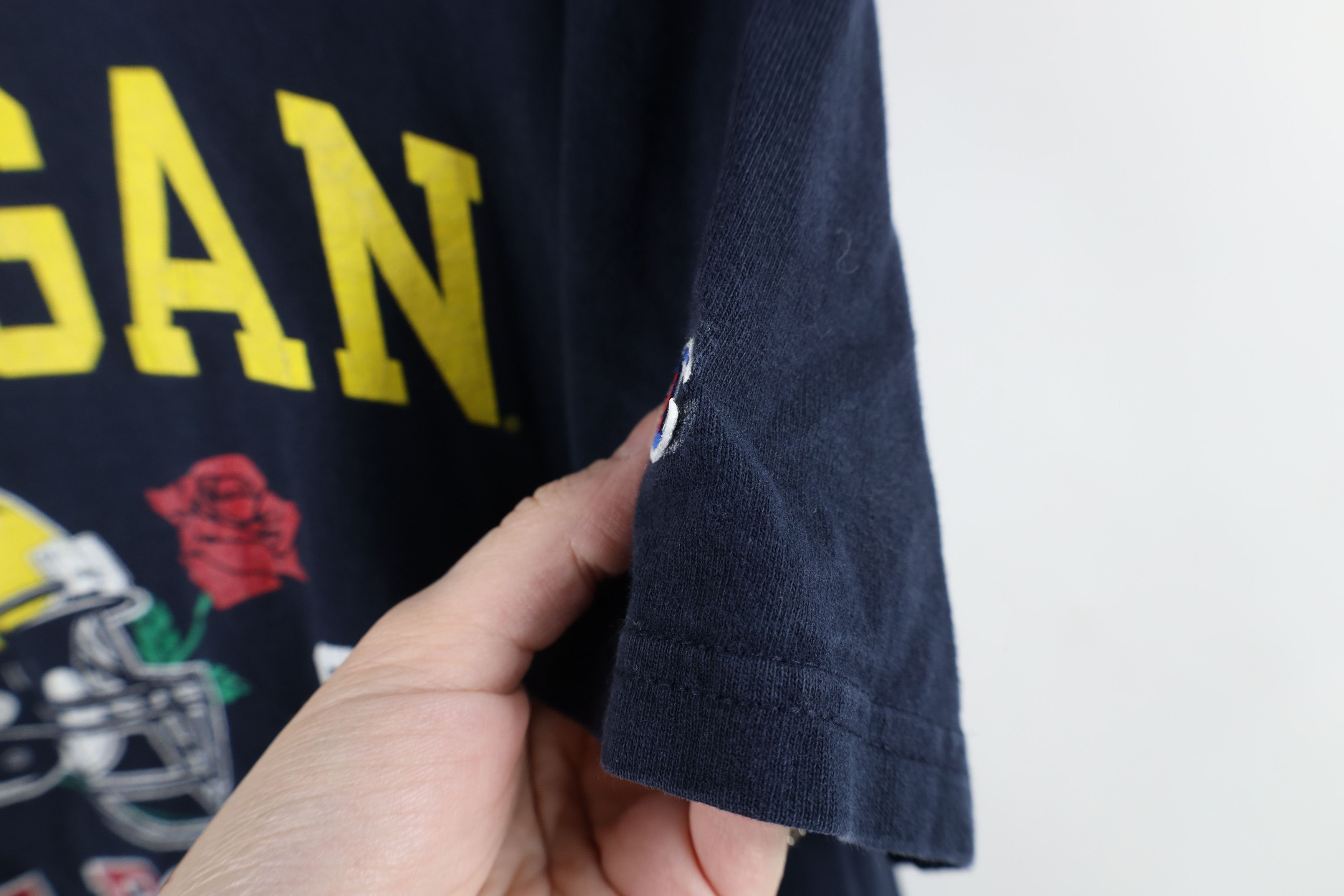 Champion × Vintage Vintage Champion University of Michigan Football T-Shirt Size US L / EU 52-54 / 3 - 5 Thumbnail