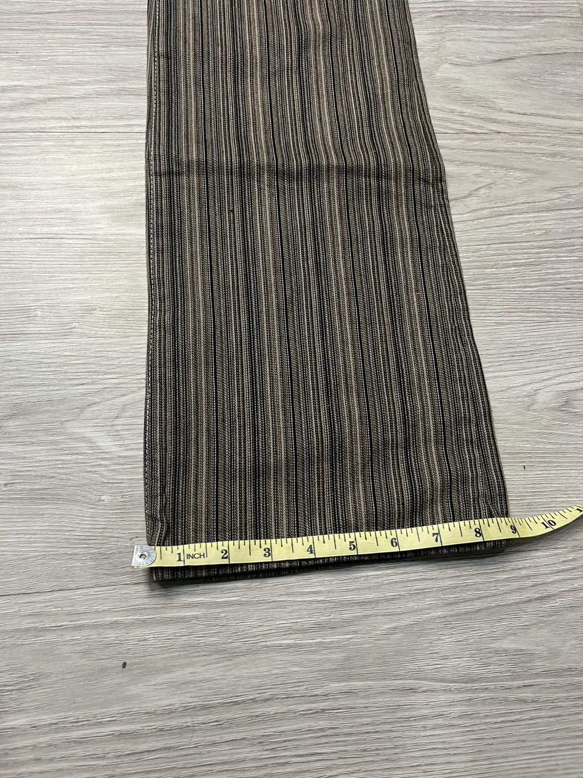 Tornado Mart Tornado Mart Pinstripe Bootcut Jeans ifsixwasnine style Size US 31 - 12 Thumbnail