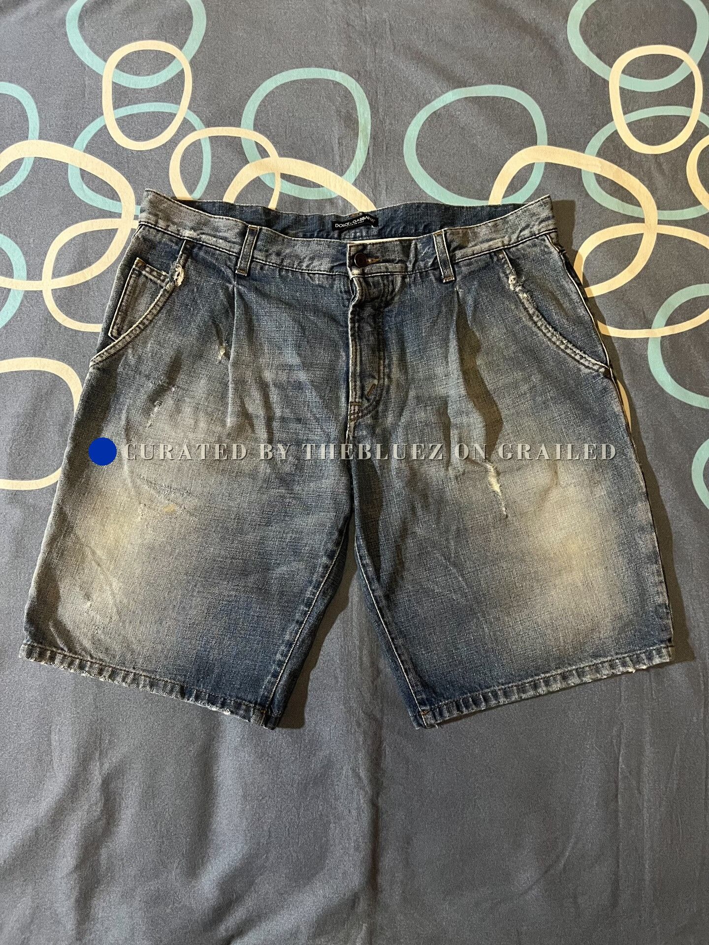 Dolce & Gabbana Dolce & Gabbana Metal Logo Denim Pants Size US 34 / EU 50 - 1 Thumbnail