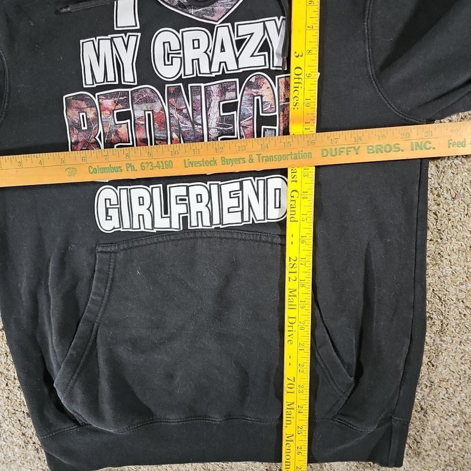 Other Lane 7 I Love My Crazy Redneck Girlfriend M Hoodie Size US M / EU 48-50 / 2 - 5 Thumbnail