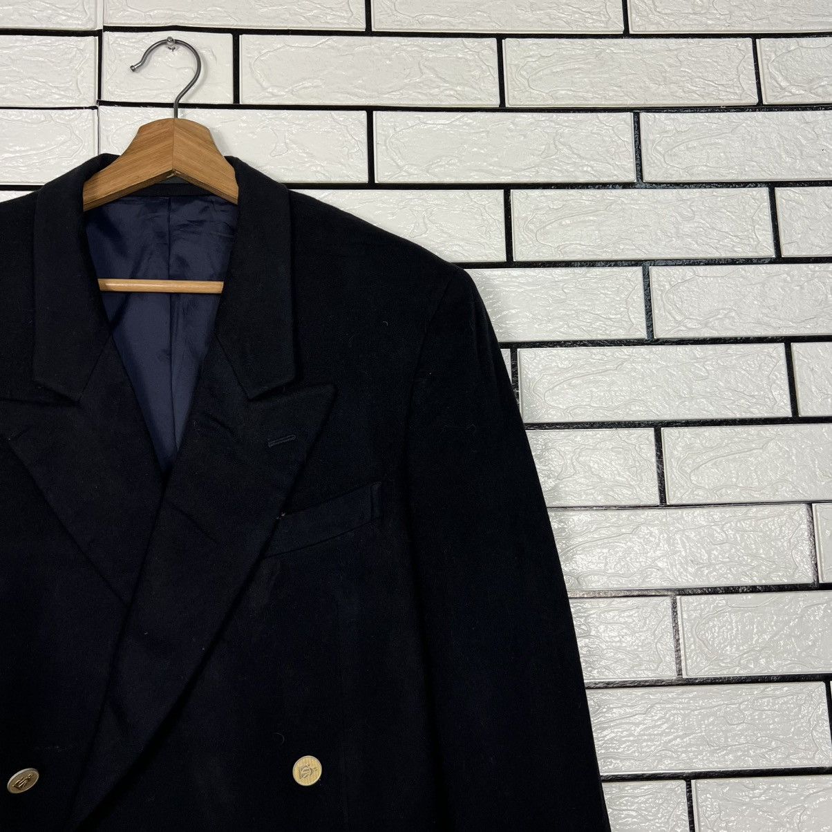 Lanvin LANVIN PARIS Double Breasted Suit Jacket Blazer #4123-C187 Size 42R - 4 Thumbnail