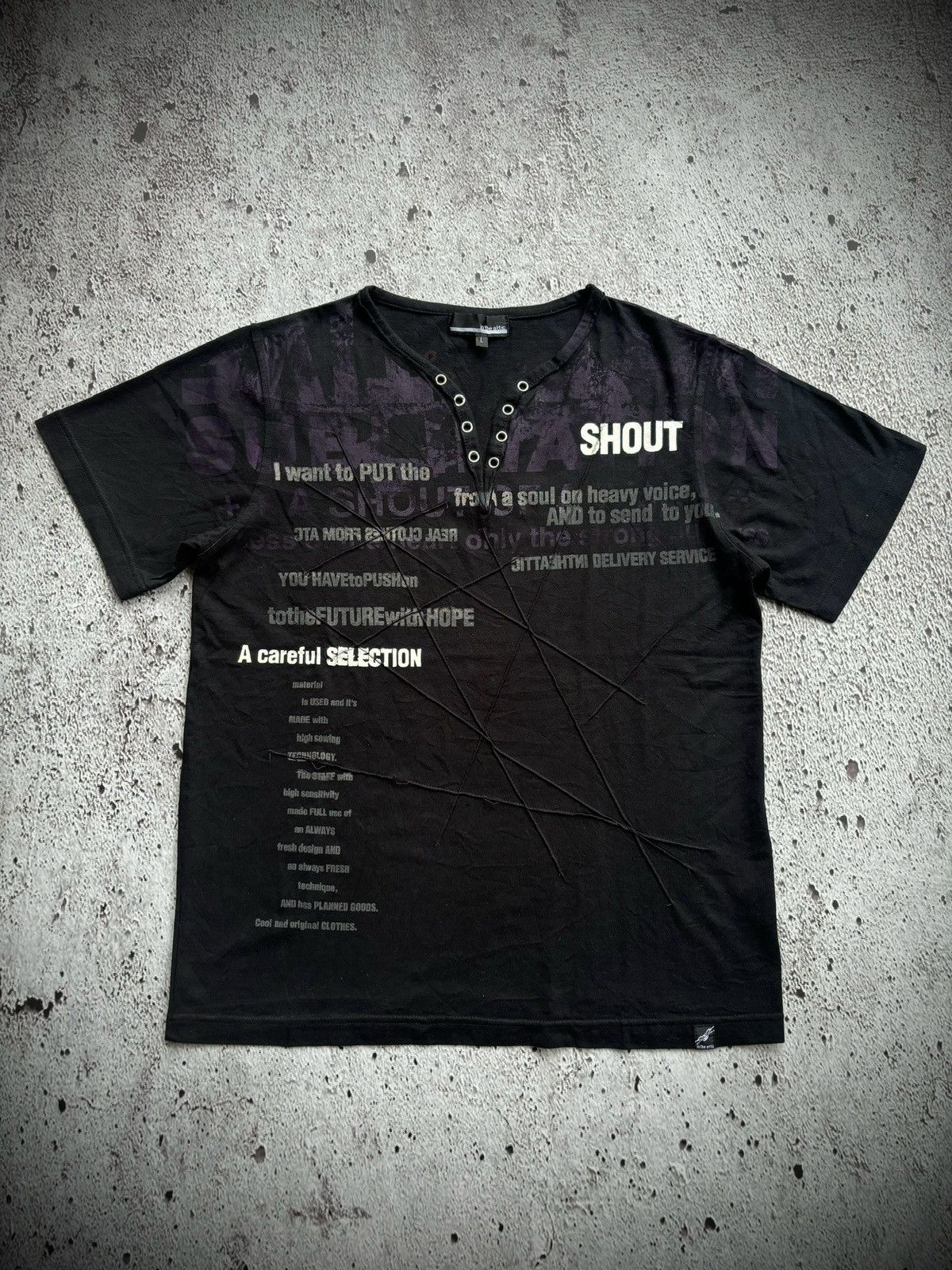 In The Attic Y2k In the attic Ifsix Lgb punk Style Tshirt Size US L / EU 52-54 / 3 - 1 Thumbnail
