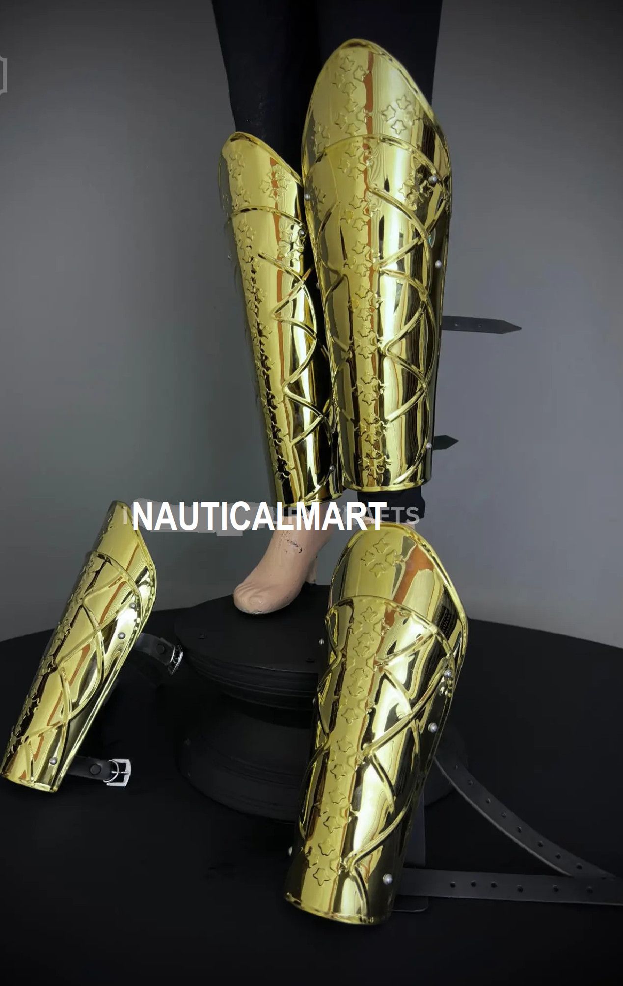 Other Medieval Knight leg Armor, Size ONE SIZE - 2 Thumbnail