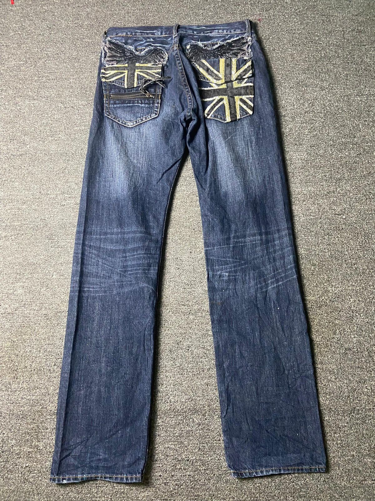 Japanese Brand Anti-Label Jean Brand Straight Cut Denim (152) Size US 32 / EU 48 - 2 Thumbnail