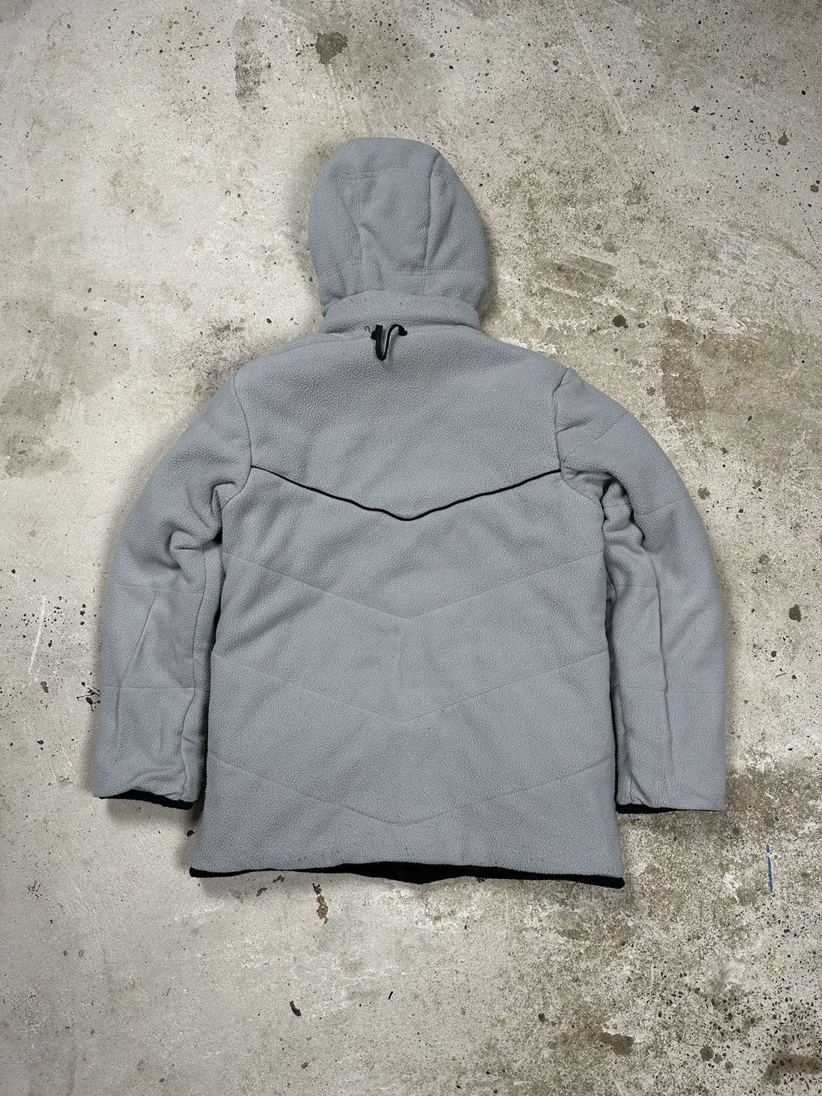 Nike ‼️ Vintage y2k Nike Reversible Sherpa Fleece Hooded Jacket Size US M / EU 48-50 / 2 - 4 Thumbnail