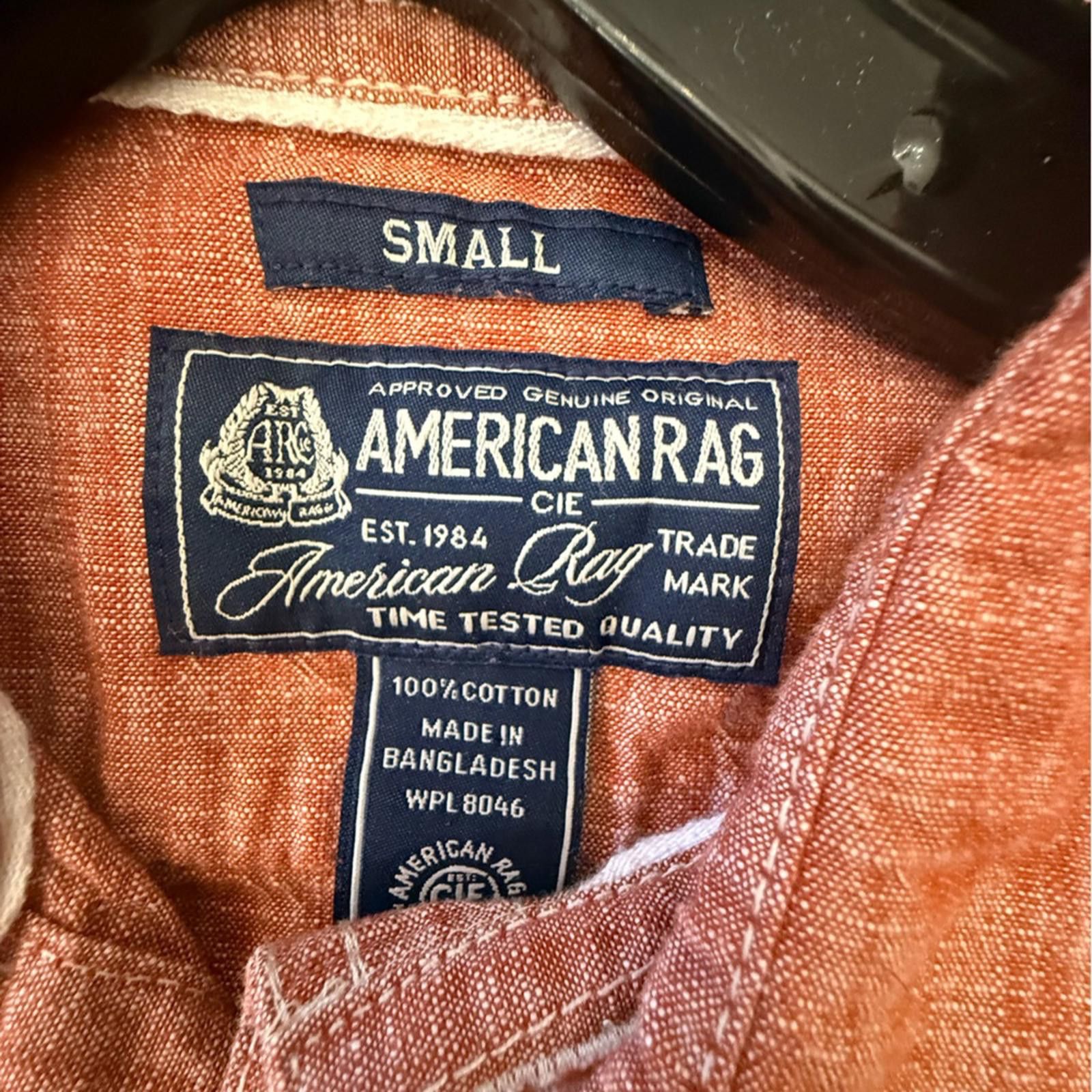 American Rag American Rag Men's Red Shirt Size US S / EU 44-46 / 1 - 2 Thumbnail
