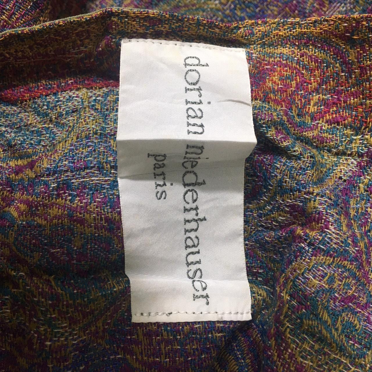 Vintage Vtg 90’ DORIAN NIEDERHAUSER PARIS Abstract Cardigan Jacket Size L / US 10 / IT 46 - 3 Thumbnail