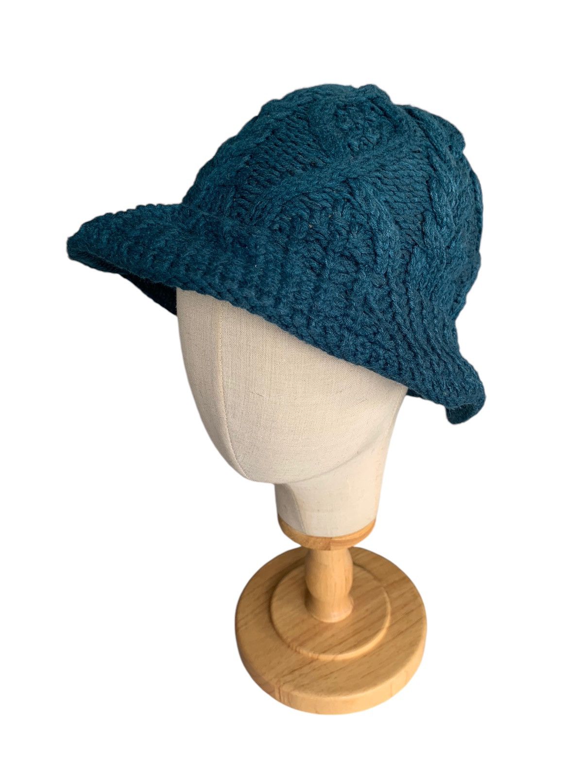 Japanese Brand × Kapital × Vintage Milsa Knitted crochet Bucket Hats Made In Japan Size ONE SIZE - 2 Thumbnail