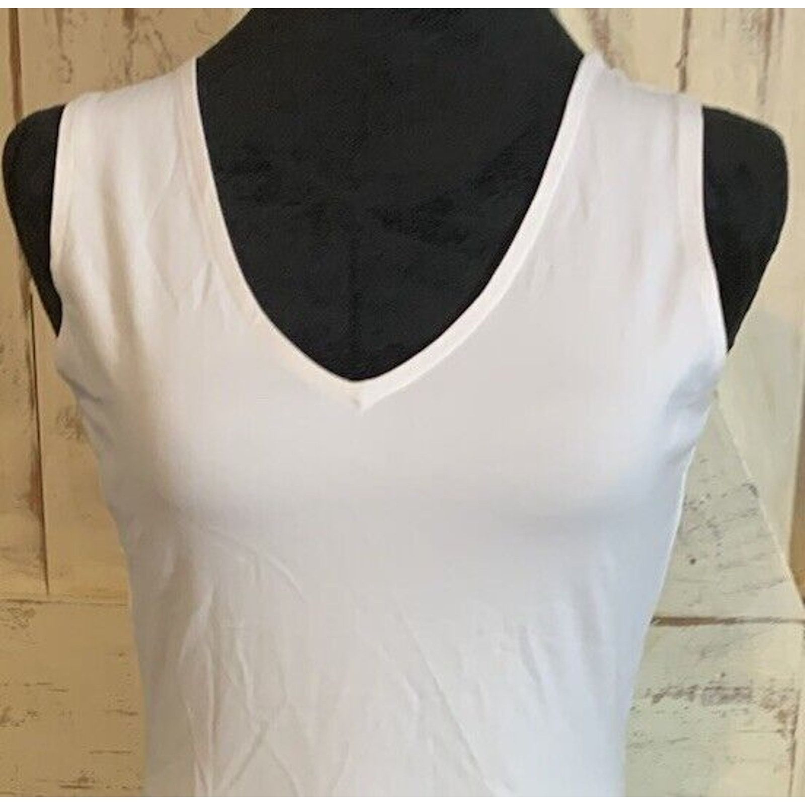 Alfani Alfani Sleeveless Midi Dress White Minimalist PS Size S / US 4 / IT 40 - 2 Thumbnail